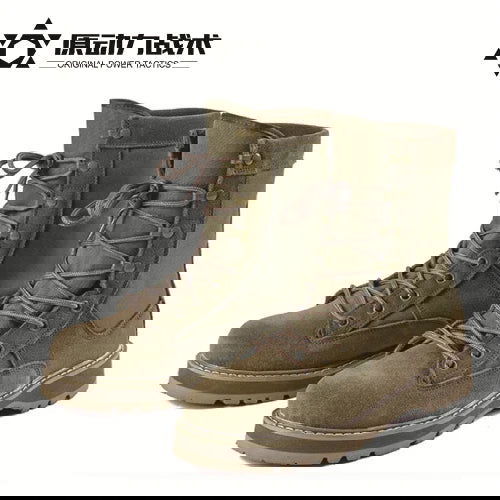 2024 Original Product US Army Sand Battle Desert Summer Air Vent Army Mountaineering Boots Special Commando men himalipasal