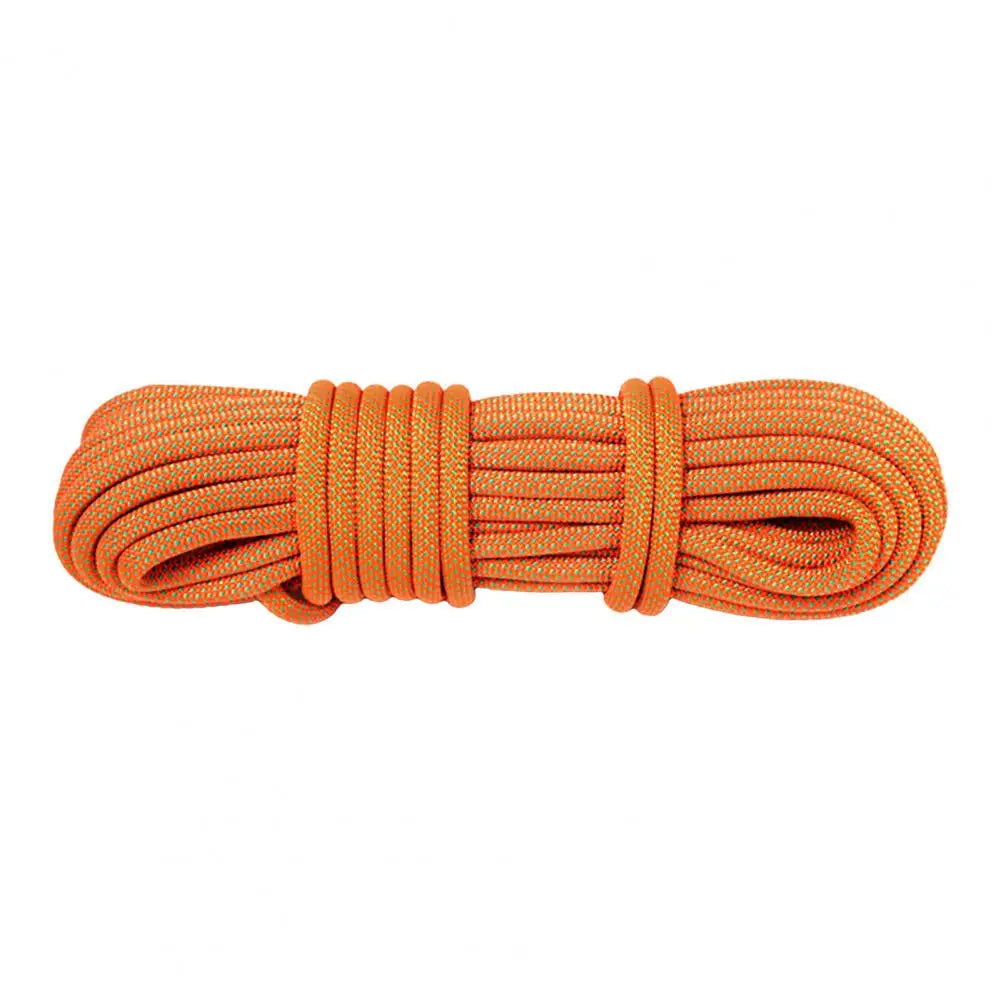 9mm Rock Climbing Rope Practical Bright Colors Mountaineering Rope Random Color Mountaineering Rope Climbing Equipment himalipasal