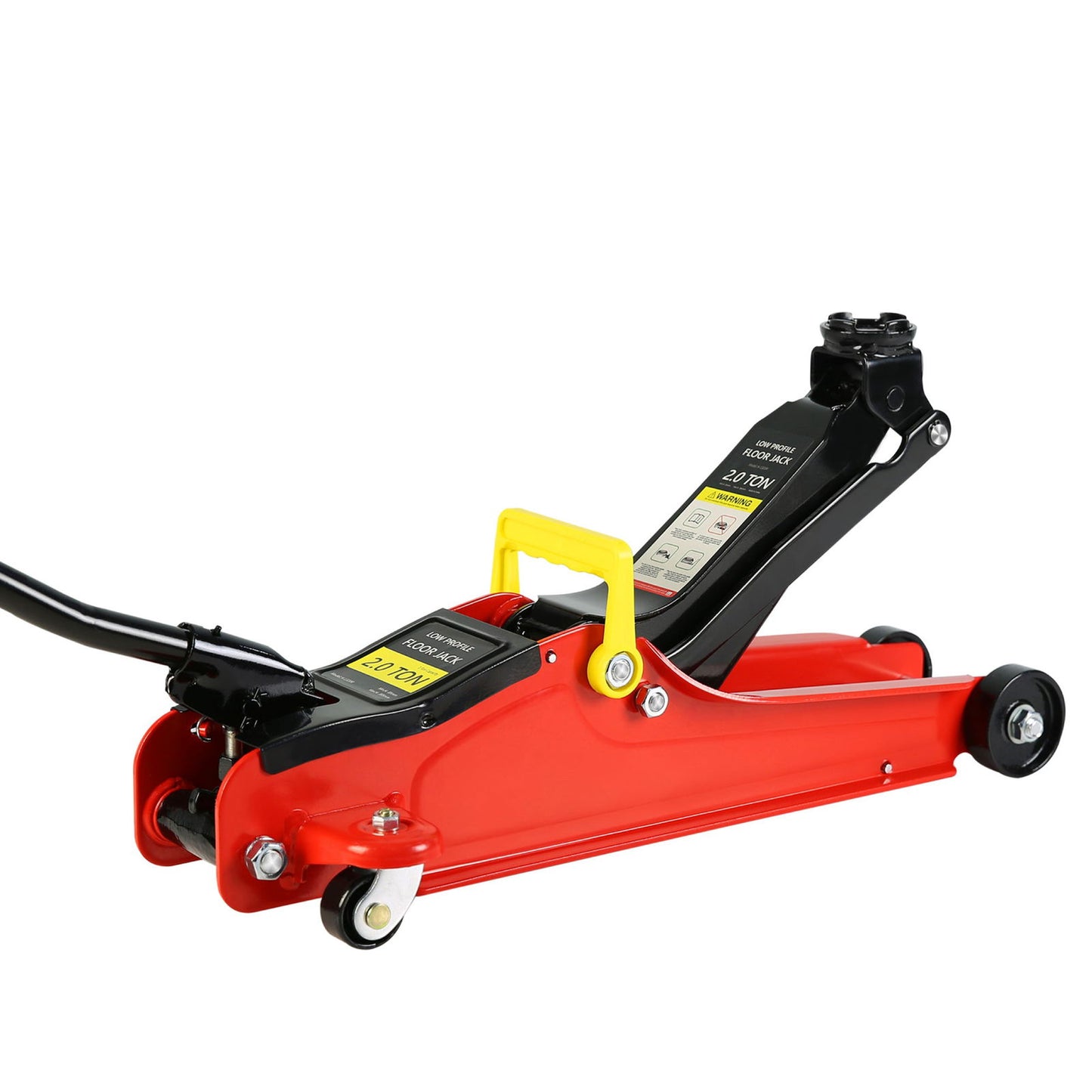 Floor Jack, 2 Ton Low Profile Floor Jack, Heav yDuty Steel Racing Floor Jack with Single Piston QuickLift Pump, Floor Jack Lifting Range 3.3"-15.2" himalipasal