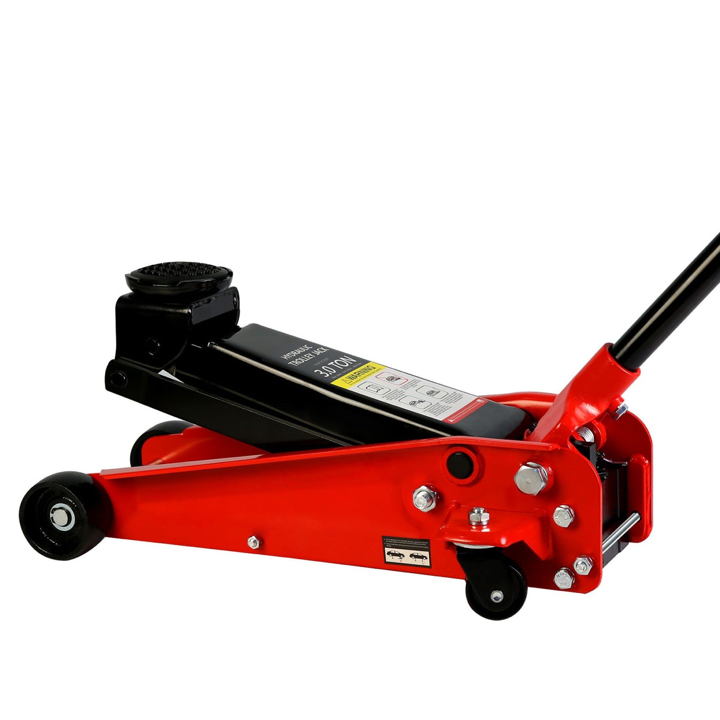Hydraulic trolley Low Profile and Steel Racing Floor Jack with Piston Quick Lift Pump,3Ton (6,000 lb) Capacity, Lifting range 5.1"-20" himalipasal