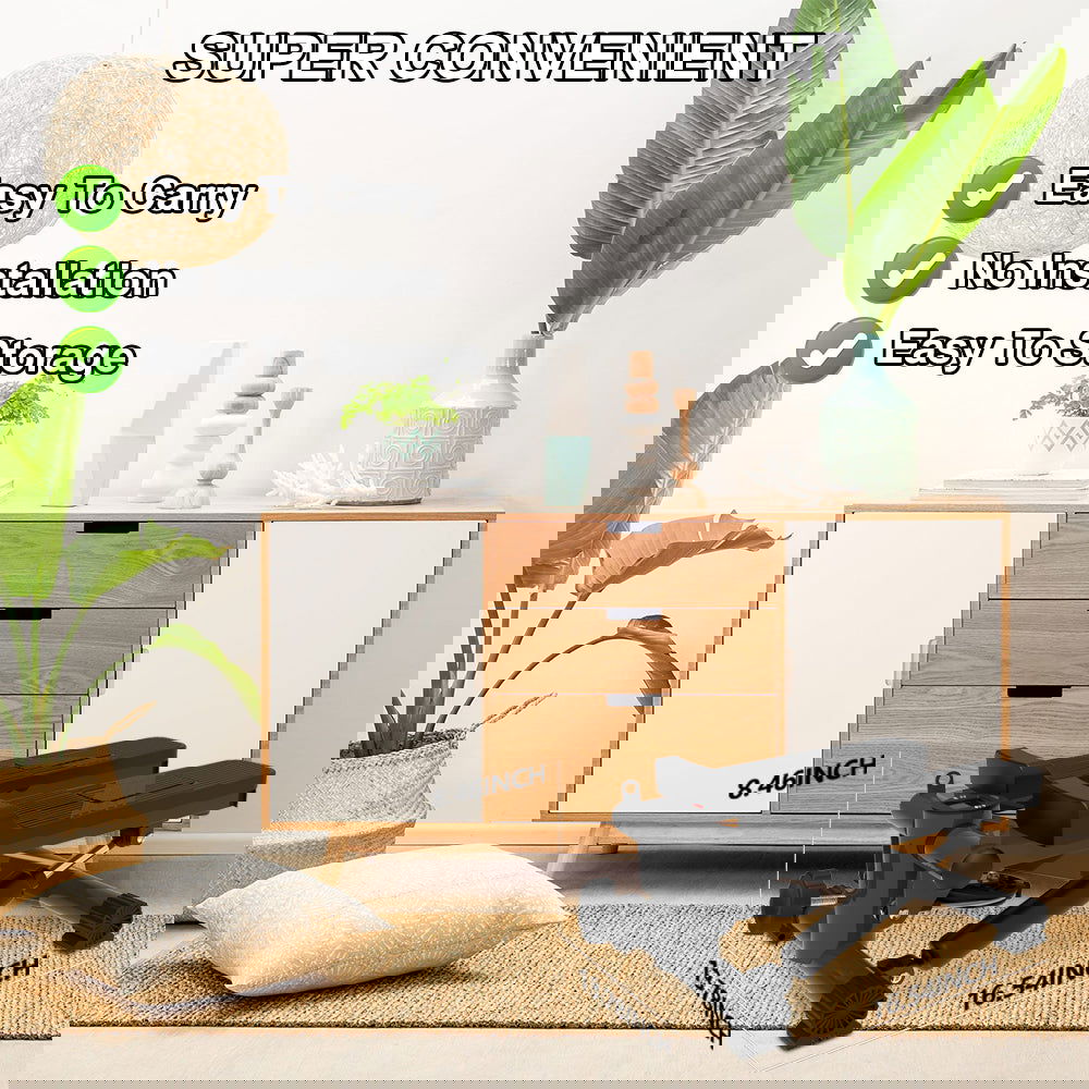 Mini Steppers for Exercise, Stair Stepper with Resistance Bands, Mini Stepper with 300LBS Loading Capacity, Hydraulic Fitness Stepper with LCD Monitor(Black) himalipasal