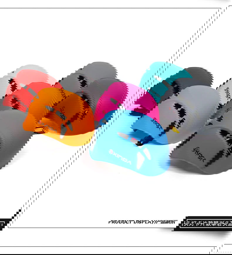 New High Strength And Durable Integrally-Molded Rock Climbing Helmet ABS+PC Corrosion Resistance Professional For Mountain Sport himalipasal