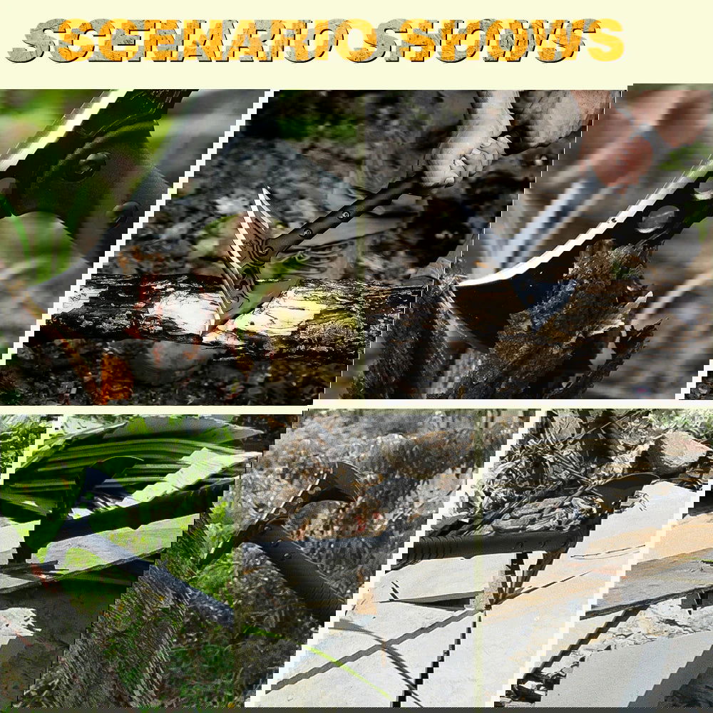 Outdoor Survival Axe Portable Multifunctional Tactical Ax Non-slip Handle Camping Axes Hunting Tomahawk Mountaineering Tool himalipasal