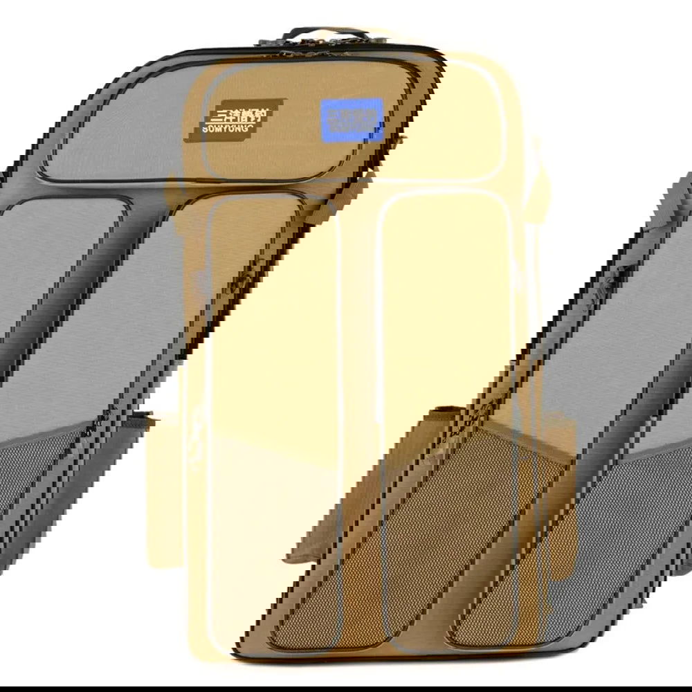 Waterproof Backpack Fishing Tackle Rod Bags Fish Protection Pack Travel Mountaineering Storage Toolkit 3 Piece Set Kit Handbag himalipasal