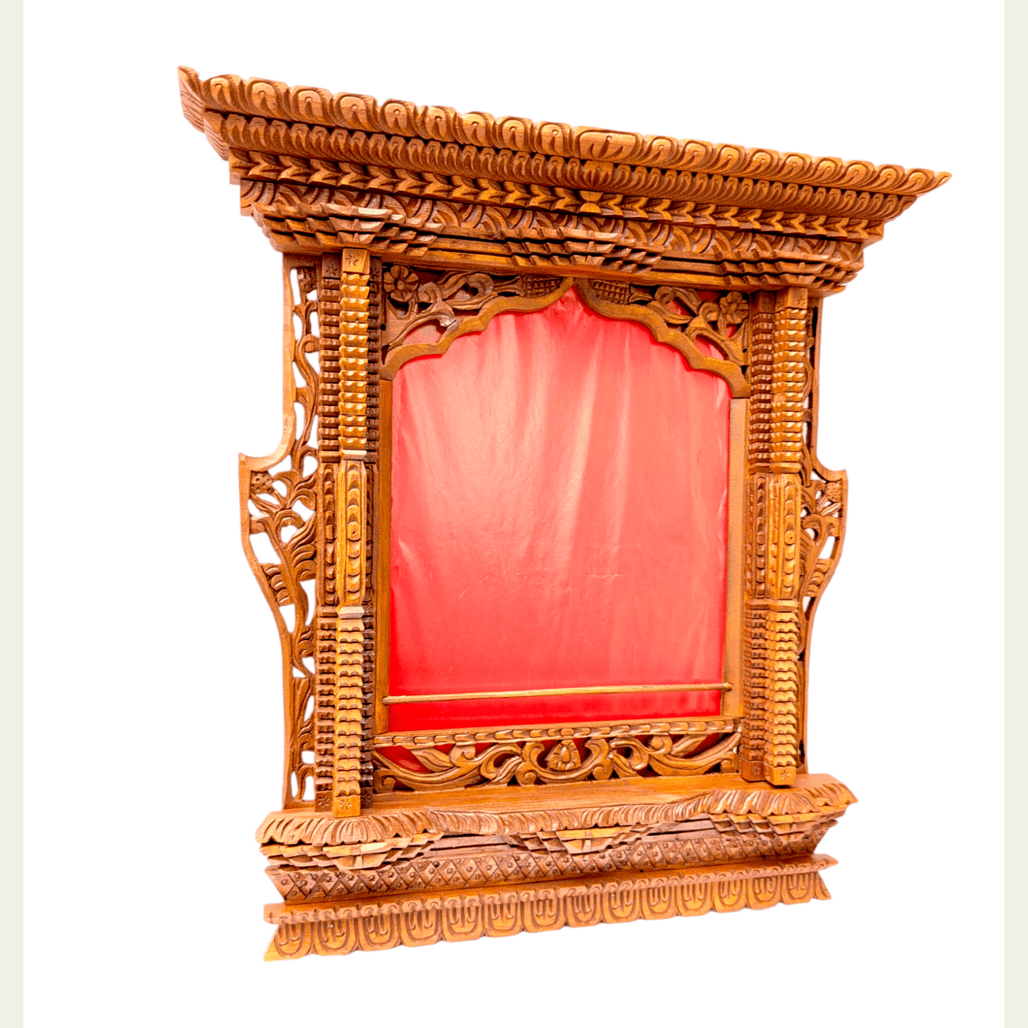 Wooden Fine Carved Photo Frame himalipasal