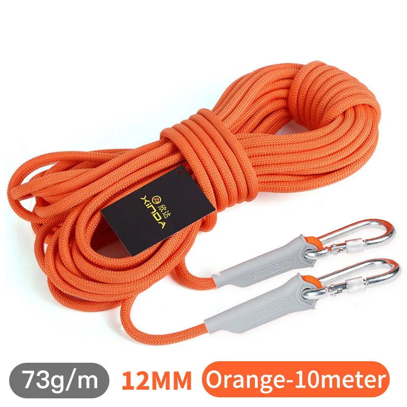 12mm 10mm 12KN(1200KG) Lanyard Outdoor Camping Rope Climbing Hiking Survival Equipment Tent Accessories Rescue Snorkeling Rope himalipasal