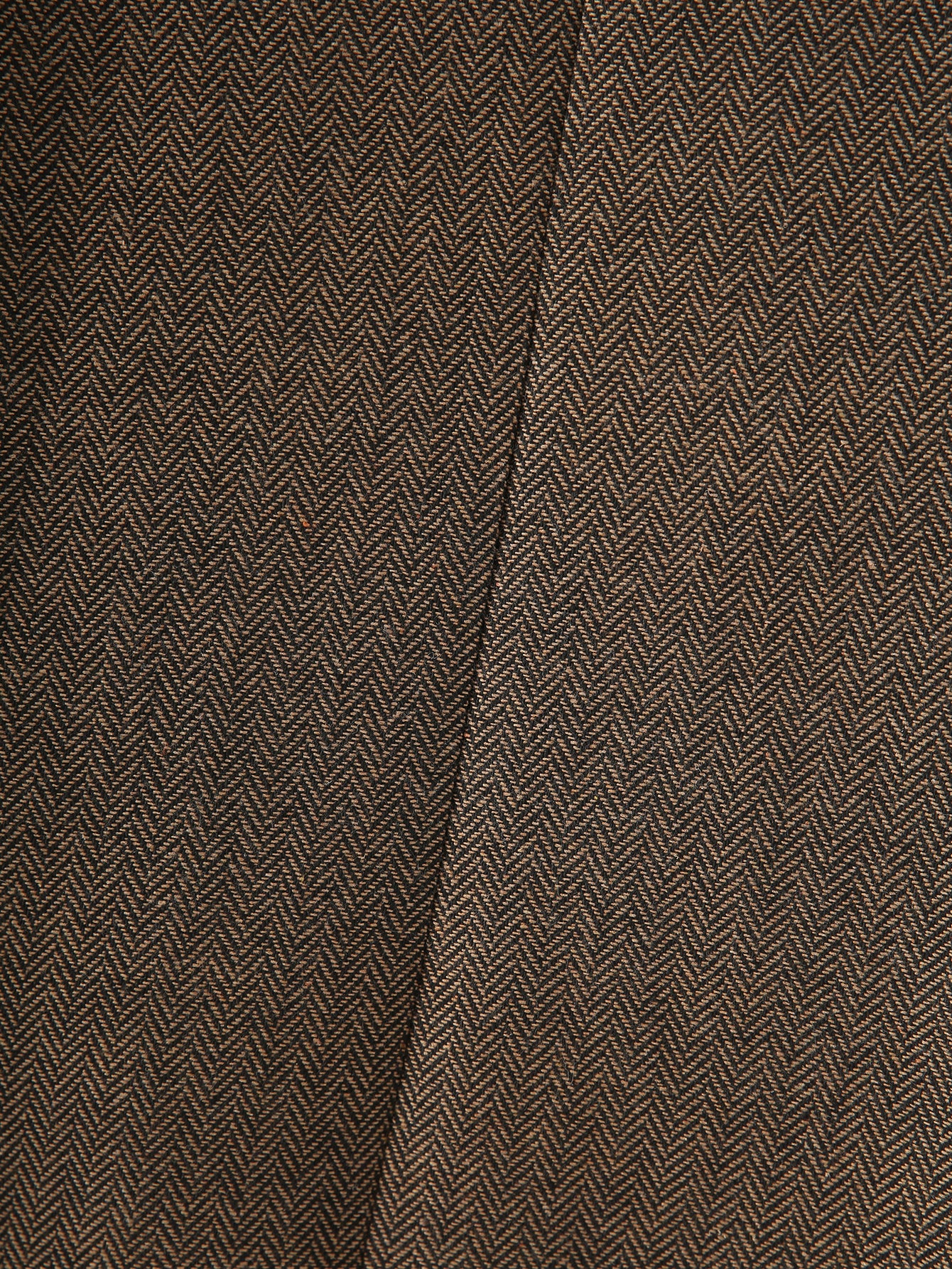 Women Clothing Winter All Match Herringbone Oblique Long Trench Coat