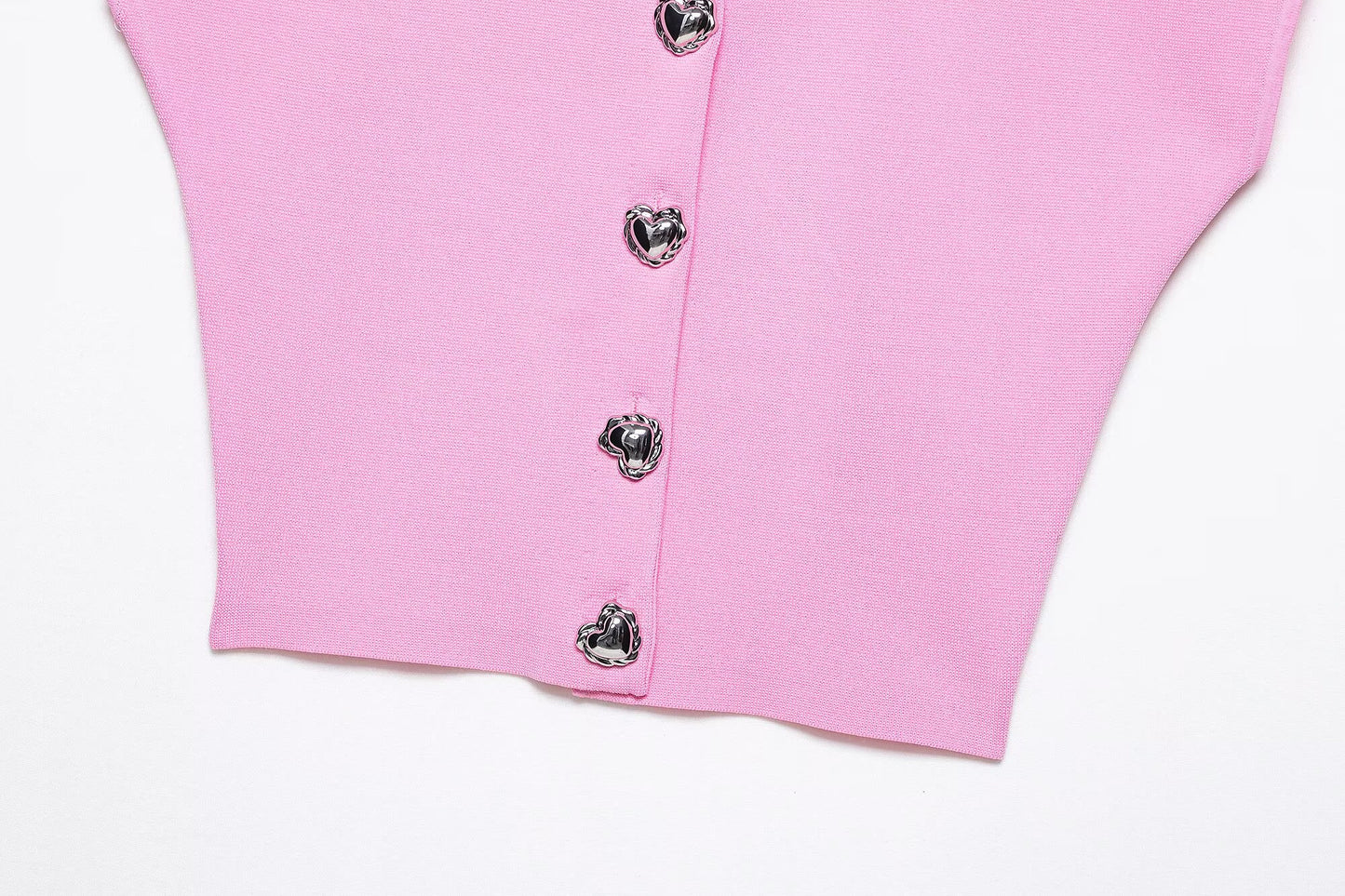 Women Clothing Spring Summer Sweet Sleeveless Vest Women Knitted Short Top