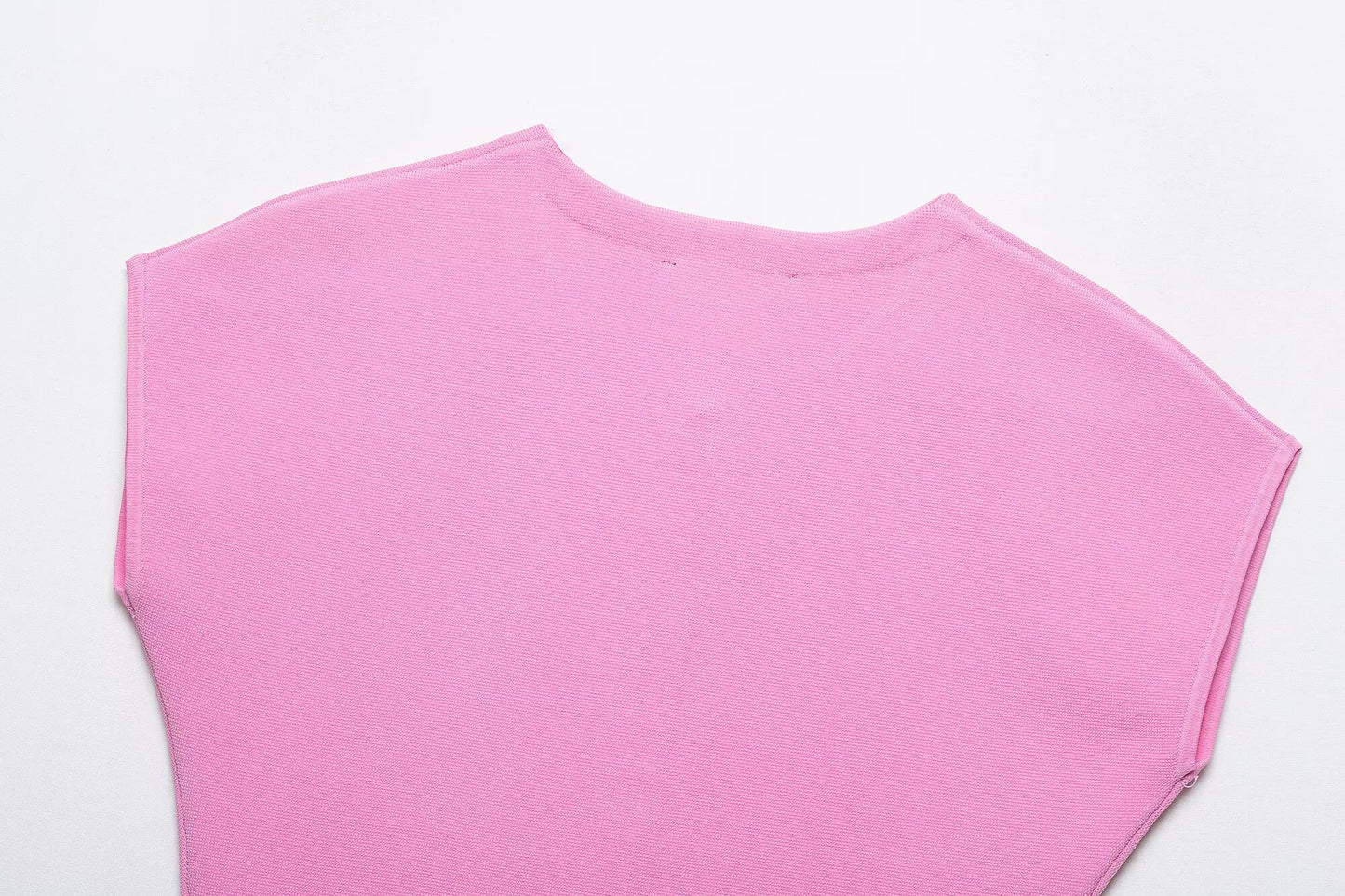 Women Clothing Spring Summer Sweet Sleeveless Vest Women Knitted Short Top