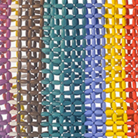 Maple Wooden Bead Wooden Bead Woven Handbag Handmade Beaded Weave Color Bag Creative Portable Shoulder Bag