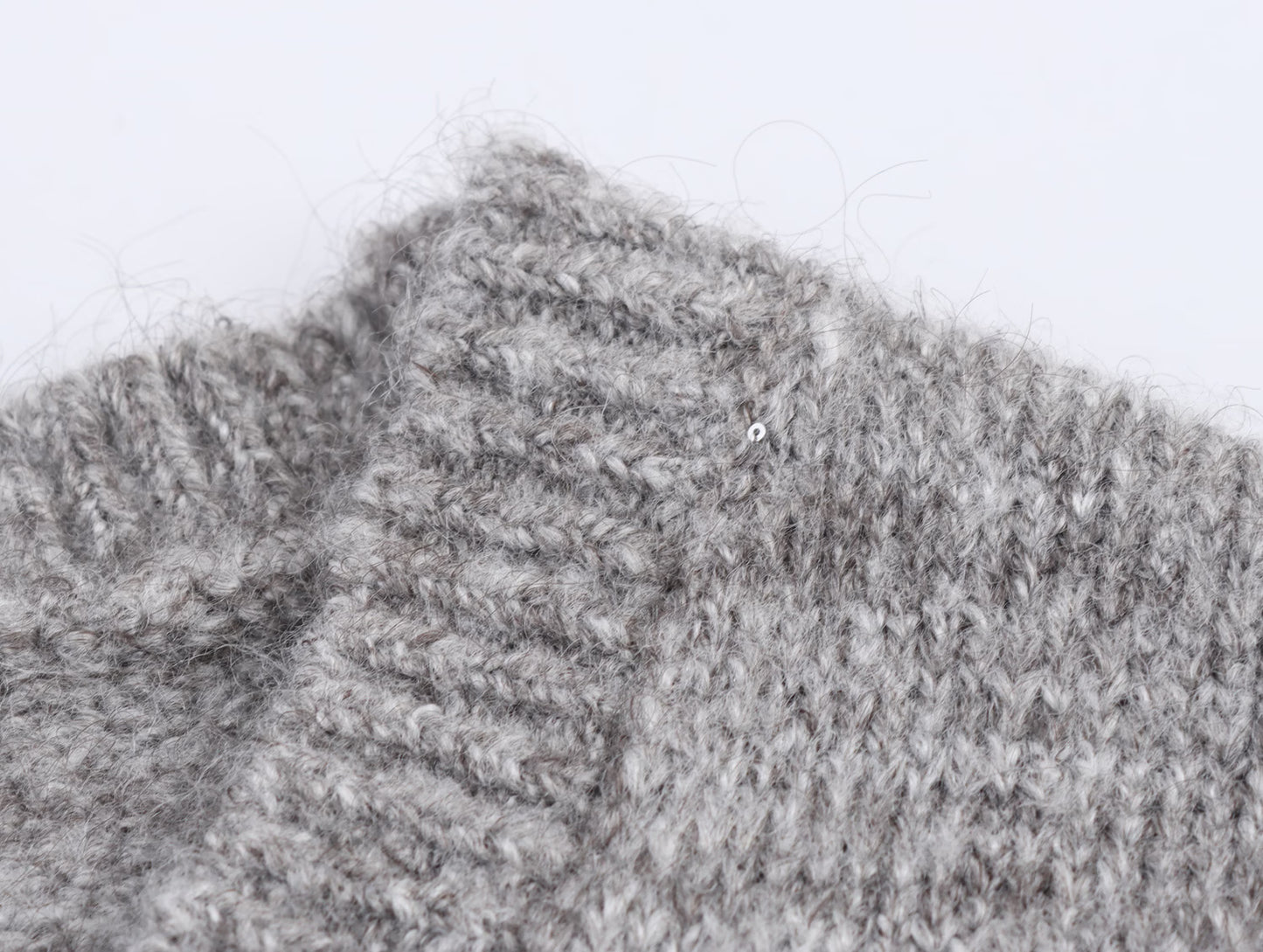 Women Clothing Autumn Simple All Match Sequined Back Slit round Neck Knitted Pullover Vest