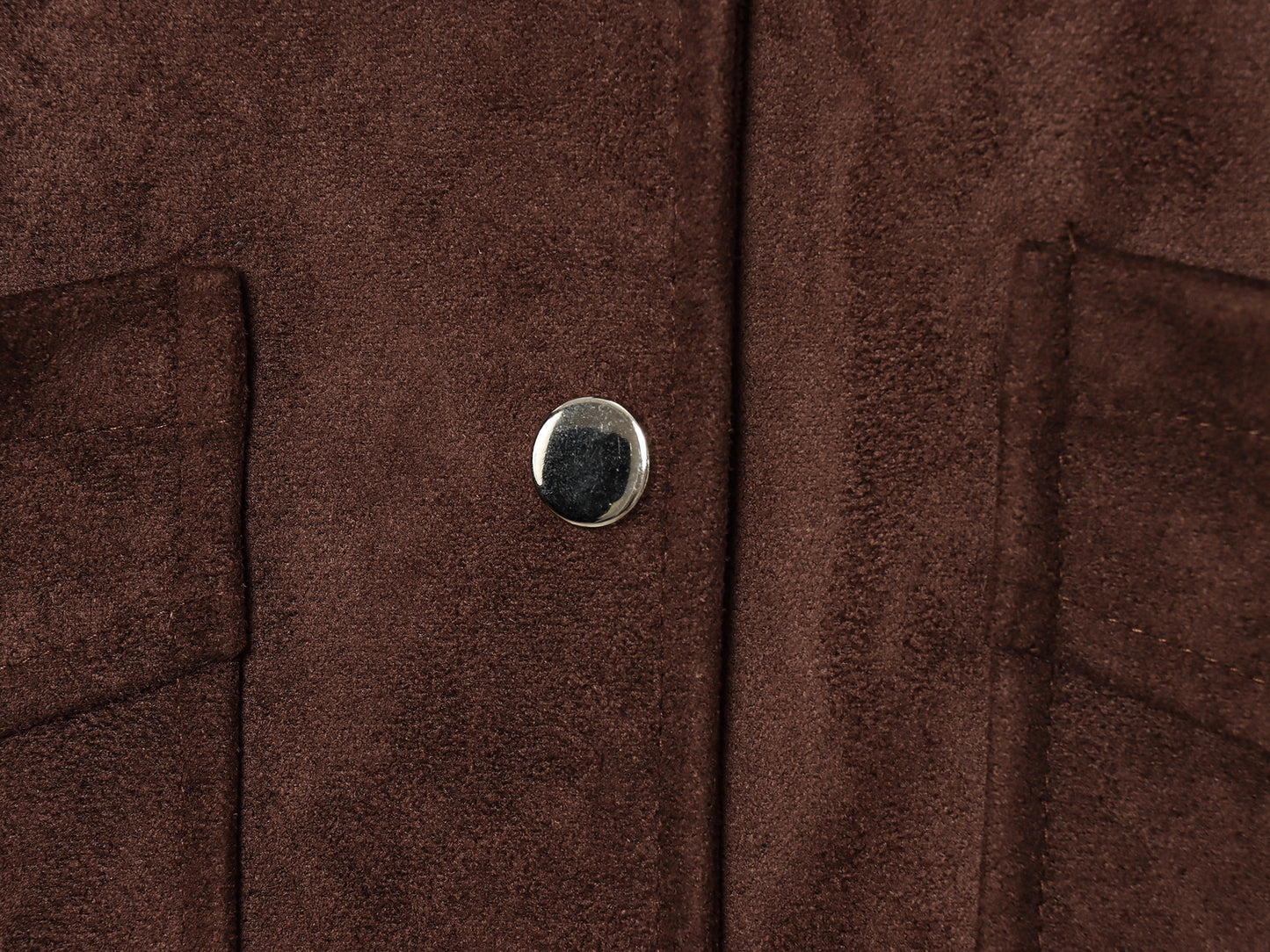 Women Clothing Suede Textured Jacket Jacket