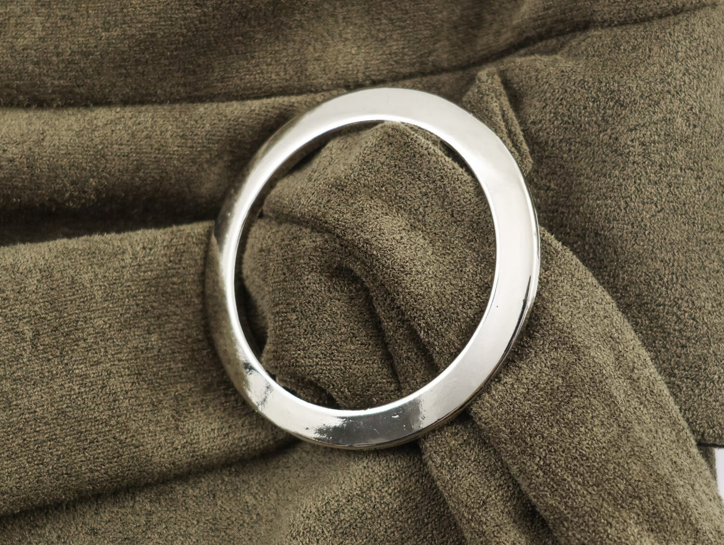 Women Clothing at Suede Effect Asymmetric Dress