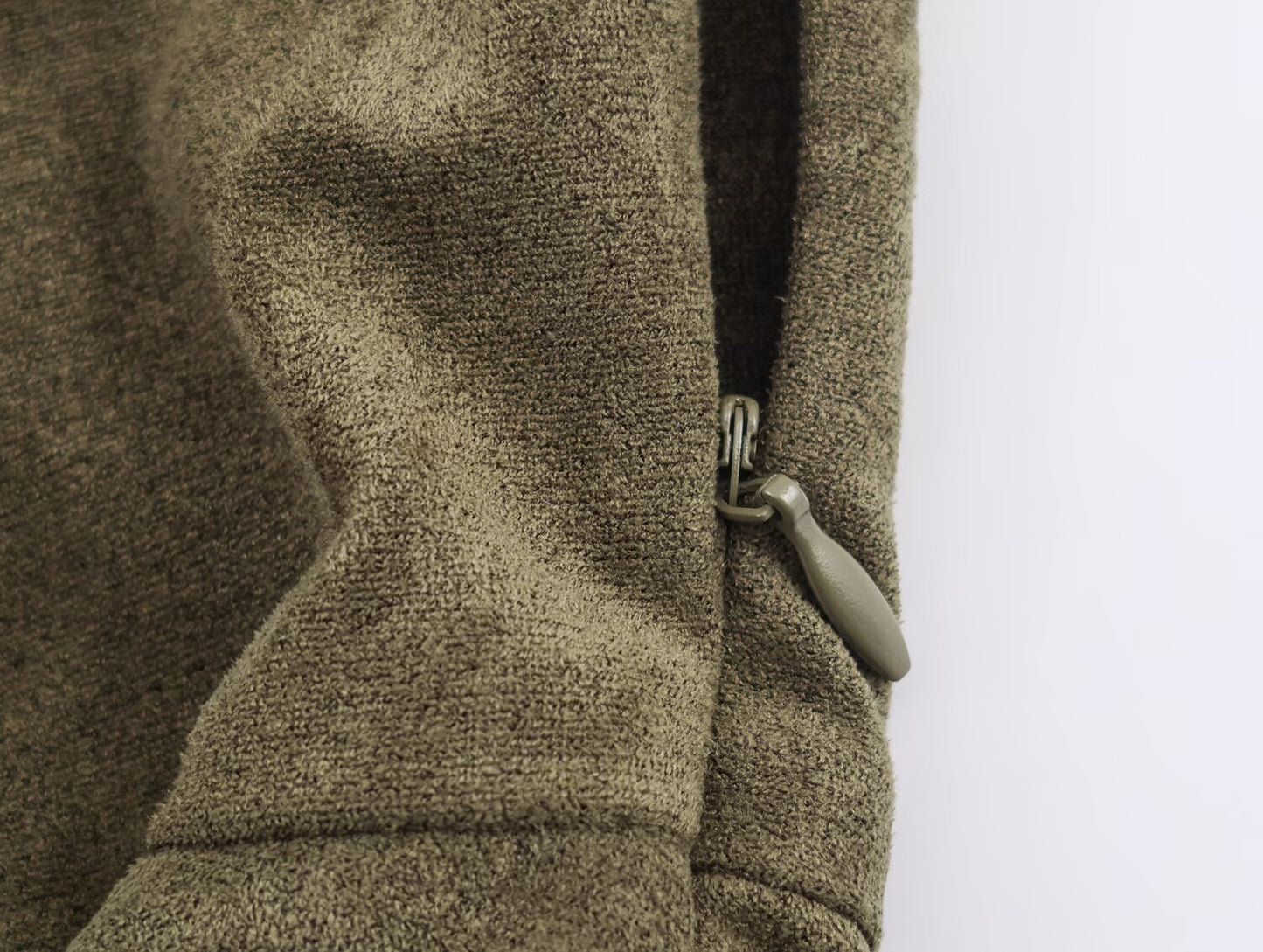 Women Clothing at Suede Effect Asymmetric Dress