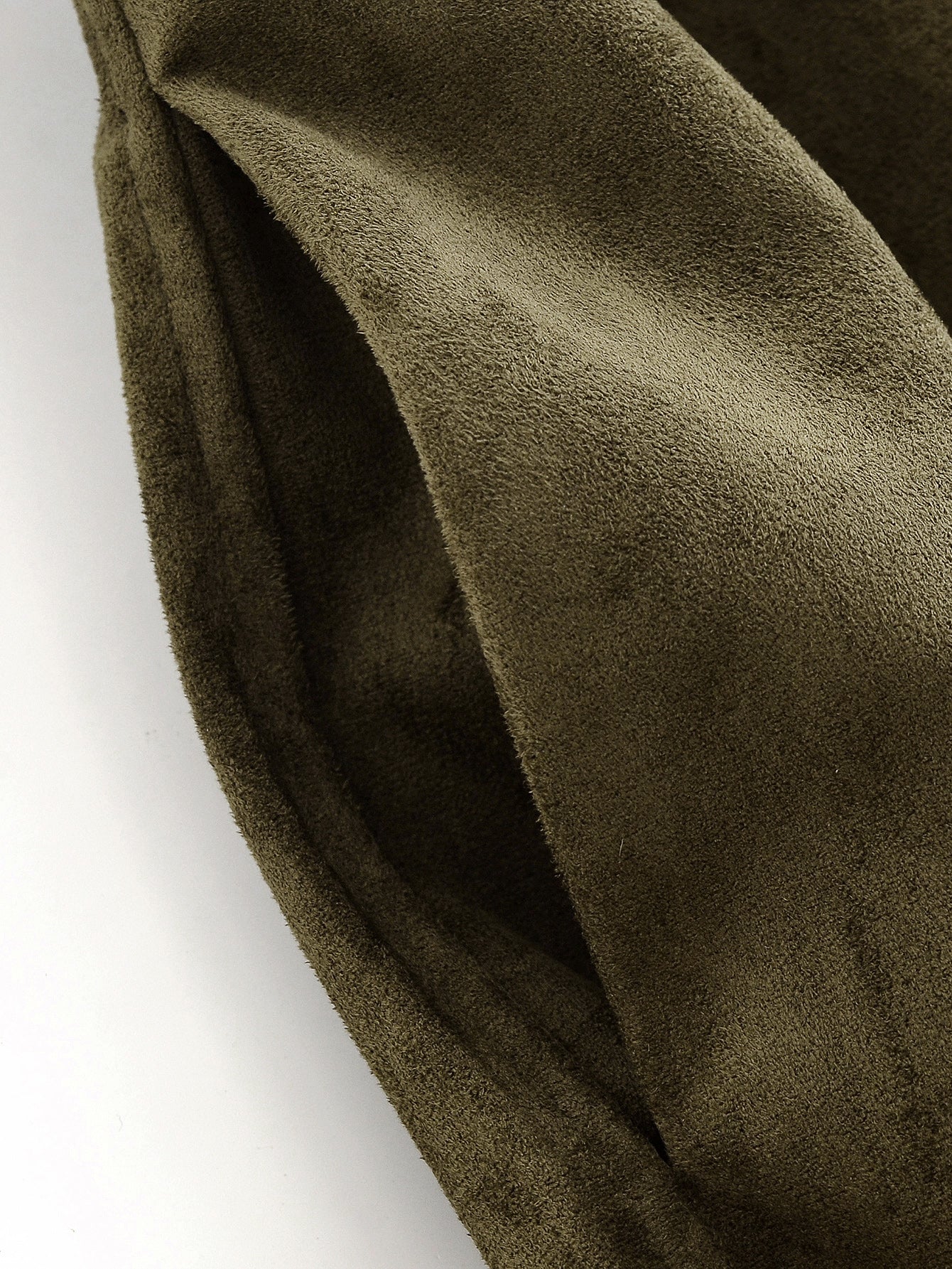 Women Clothing Waist Pleated Suede T shirt Top Belt Pants Suit Women