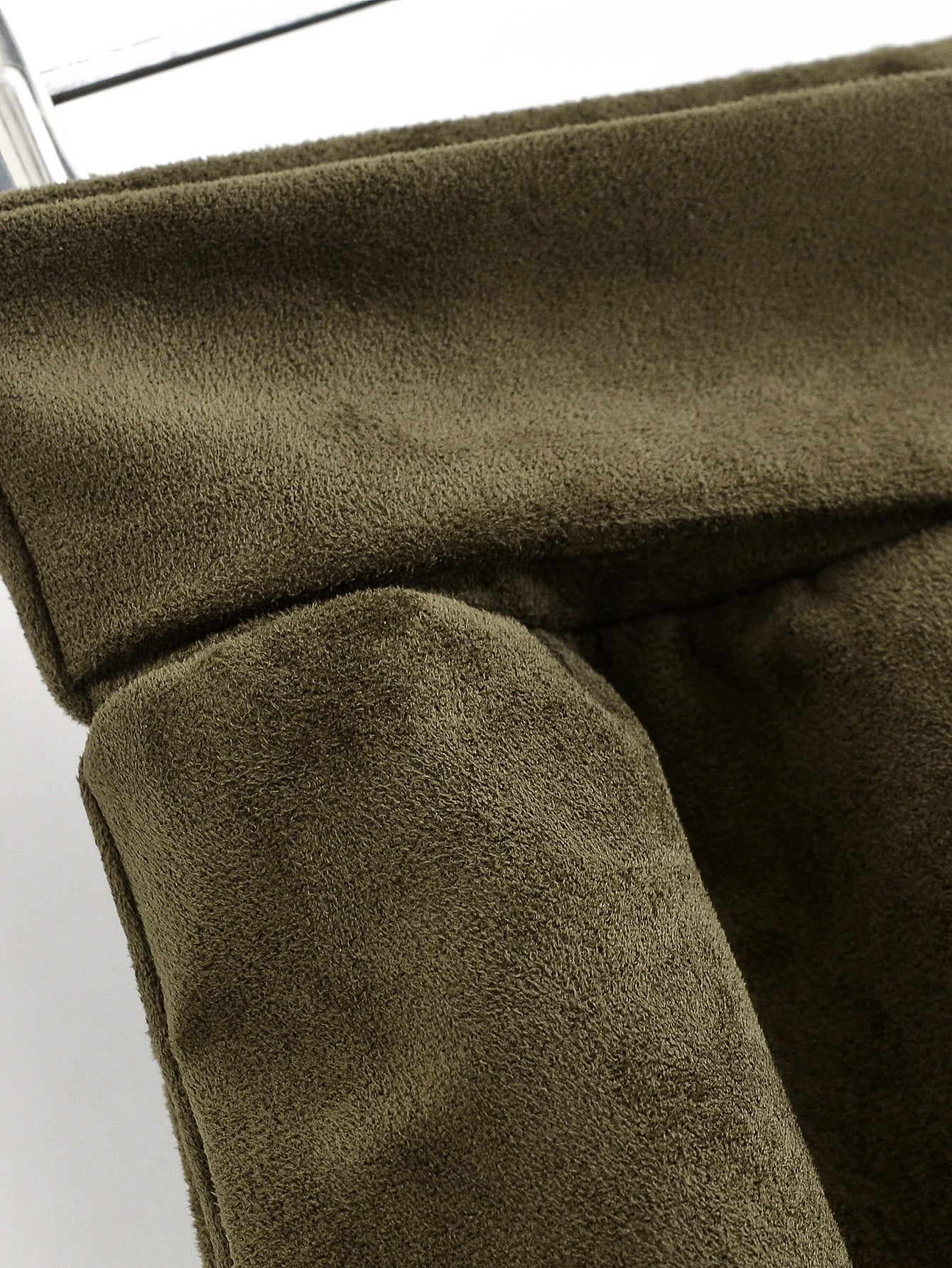 Women Clothing Waist Pleated Suede T shirt Top Belt Pants Suit Women