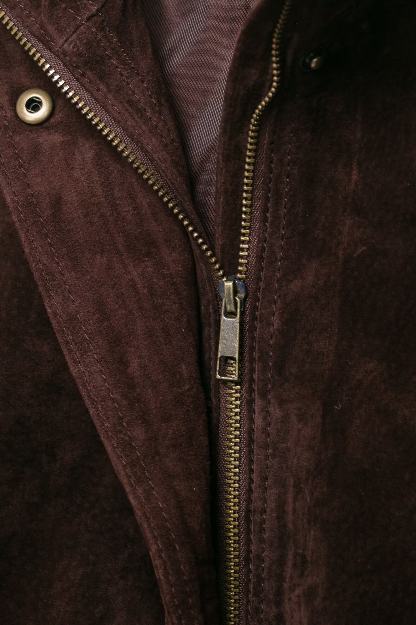 Women Clothing at Loose Suede Jacket