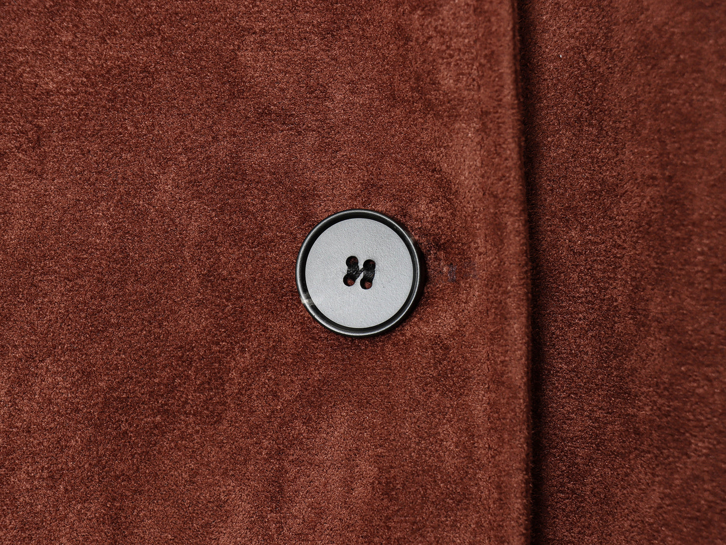 Elegant Women Clothing Solid Color Suede Pleated Stand Collar Coat
