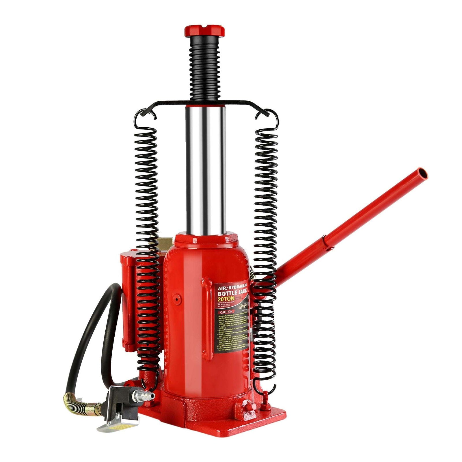 20 Ton Air Hydraulic Bottle Jack, with Manual Hand Pump Used for The Maintenance of Automobiles, Agricultural Vehicles, Heavy Trucks, Mobile Machinery, and Heavy Equipment himalipasal