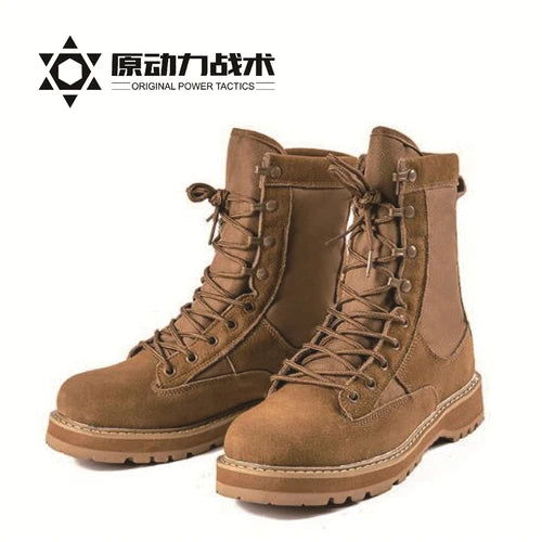 2024 Original Product US Army Sand Battle Desert Summer Air Vent Army Mountaineering Boots Special Commando men himalipasal