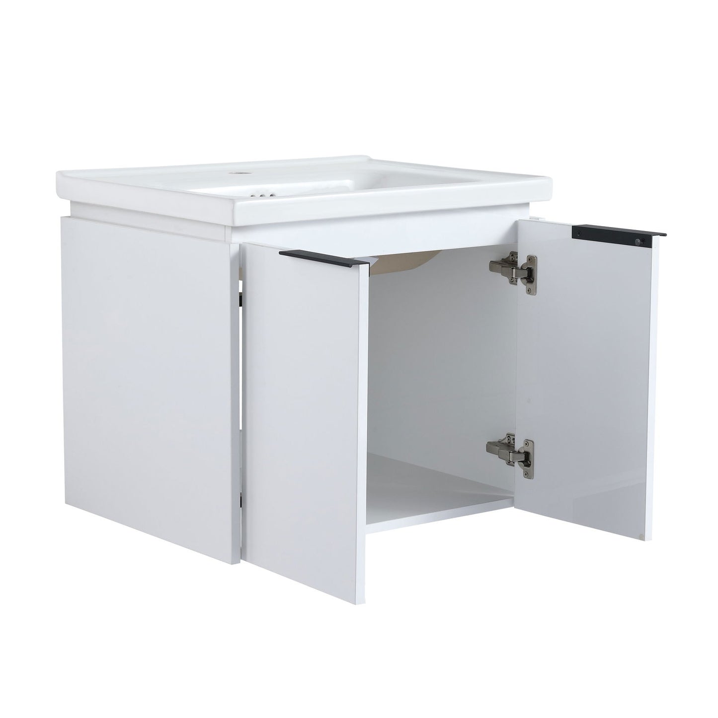 24 Inch Soft Close Doors Bathroom Vanity With Sink, Suitable For Small Bathroom himalipasal