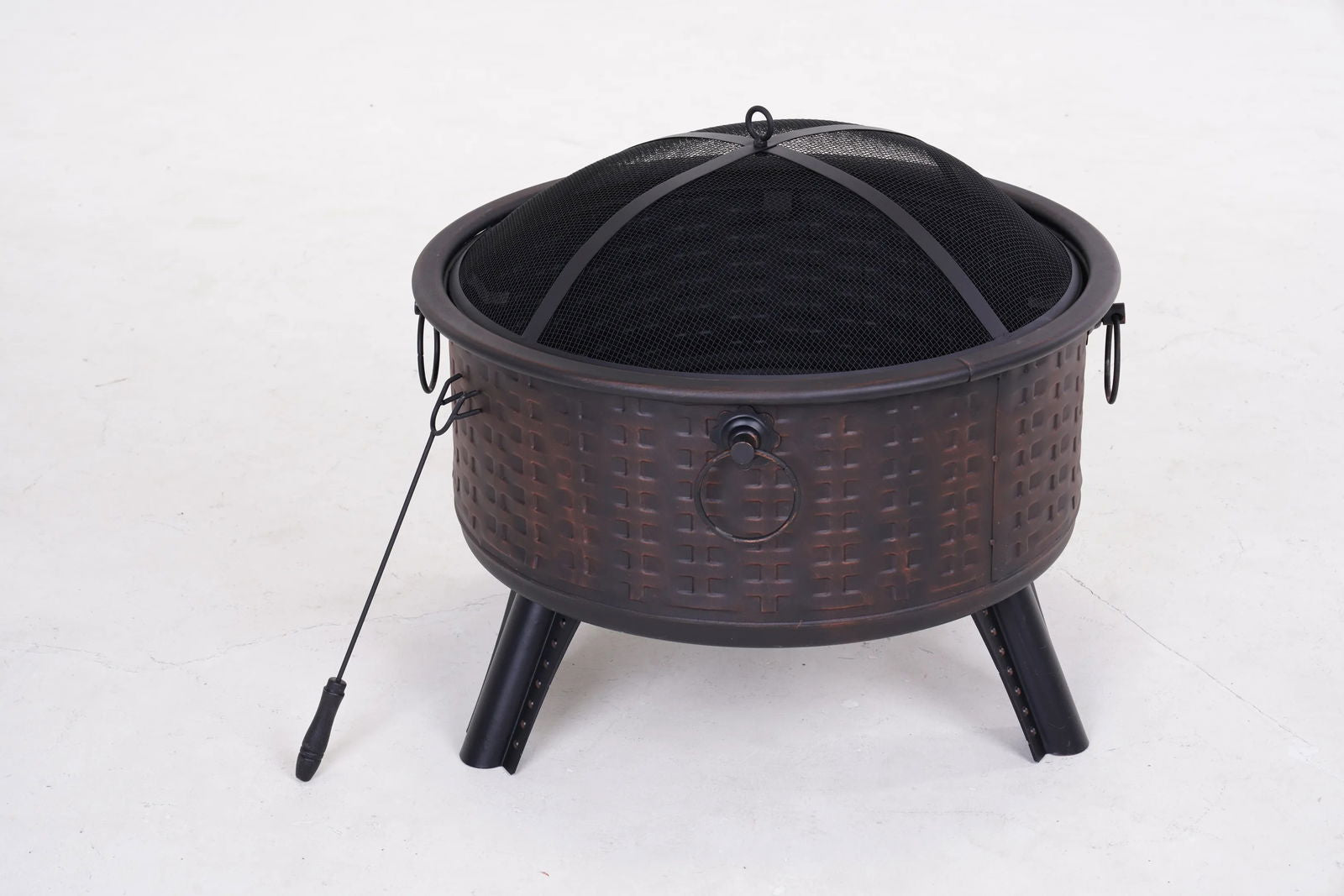 26'' Fire Pit Wood Burning Fire Pit For Outdoor himalipasal