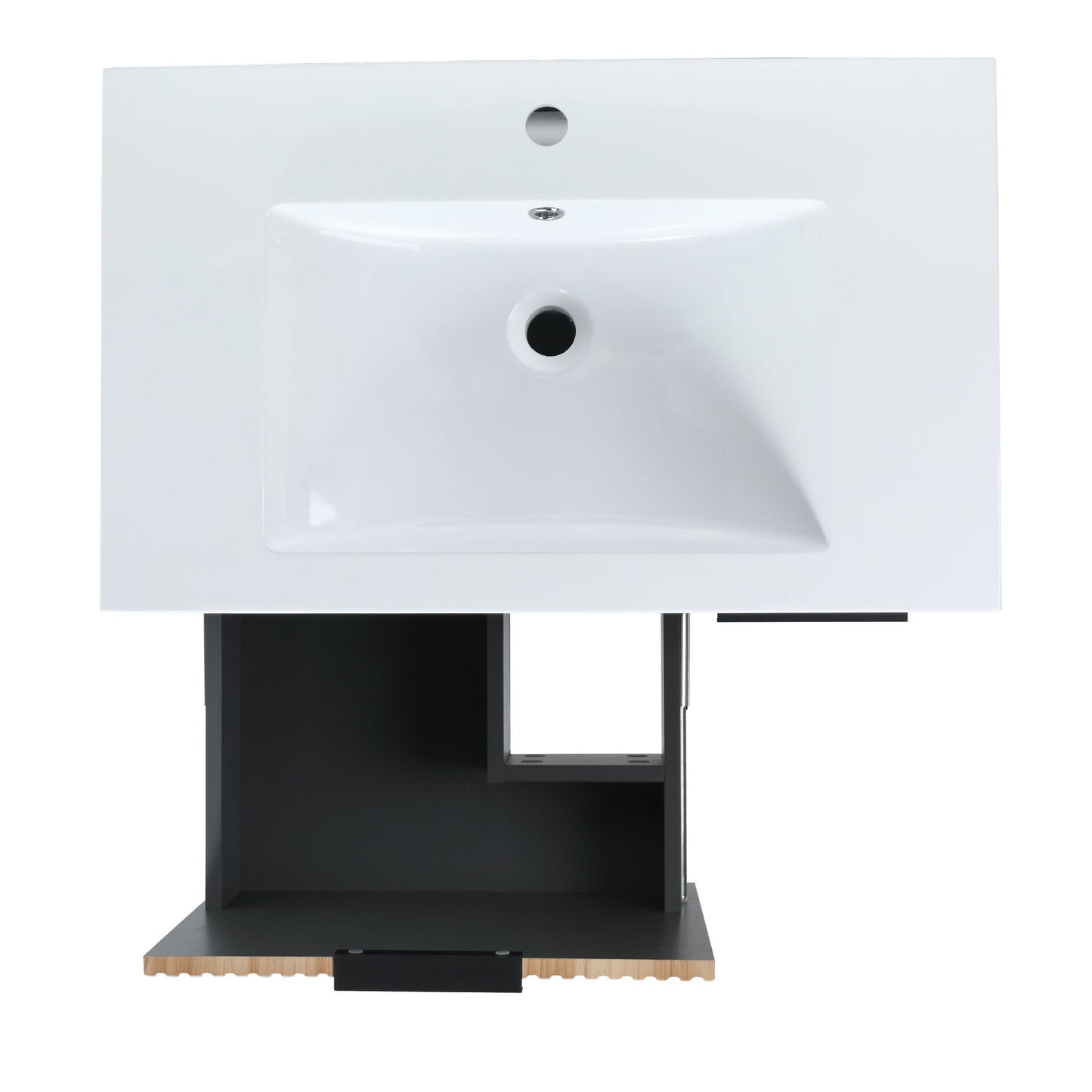 30 Inch Freestanding Bathroom Vanity With Resin Basin,30x18,(W99951318) himalipasal