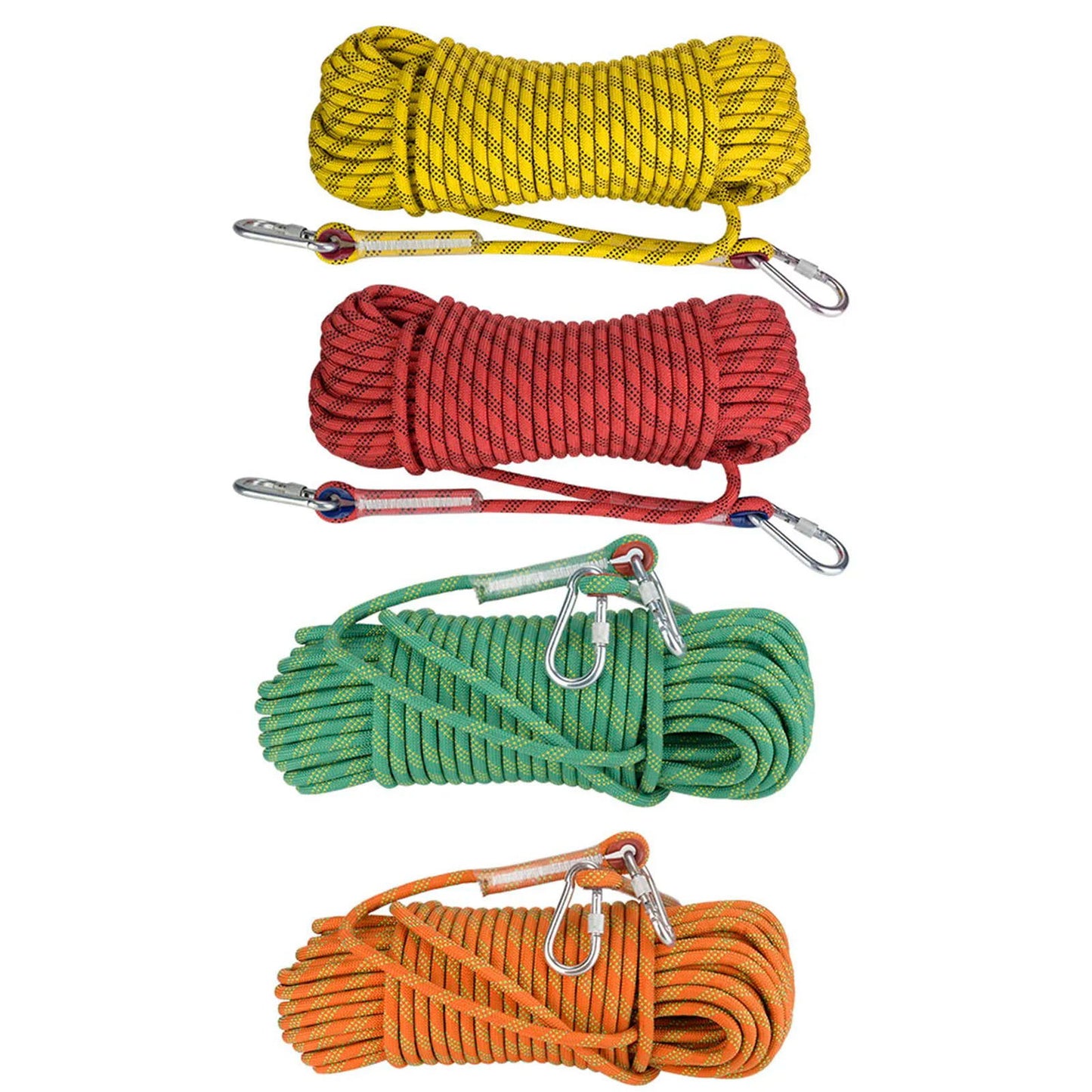 30m Outdoor Rock Climbing Escape Rope 12mm Diameter Safety Survival Cord Climbing Rope Safety Survival Cord Rock Climbing Rope himalipasal