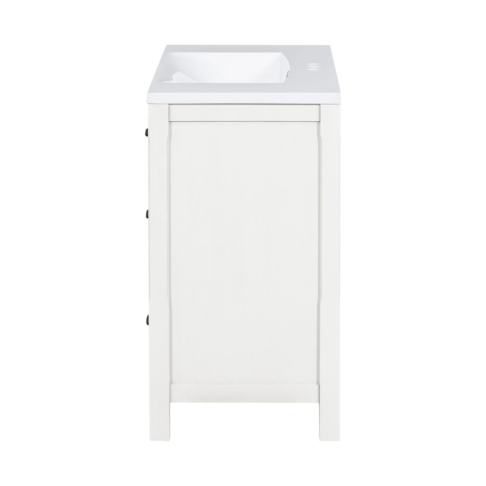 36''Bathroom Vanity with Undermount Sink,Modern Bathroom Storage Cabinet with 2 Drawers and 2 Cabinets,Solid Wood Frame Bathroom Cabinet himalipasal