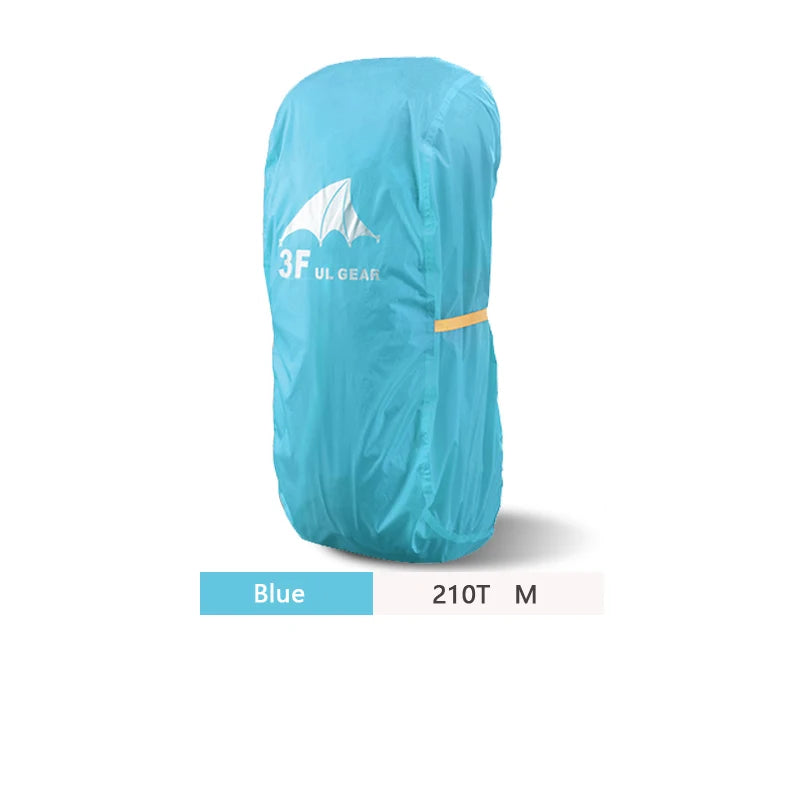 3F UL GEAR Rain Cover 20-85L Outdoor Mountaineering Backpack Mountaineering Dust Bag 15D 210T Silicon Coated Backpack Cover himalipasal