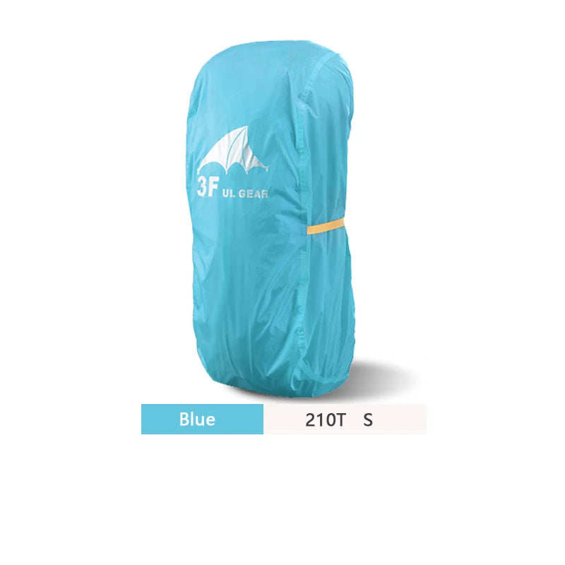 3F UL GEAR Rain Cover 20-85L Outdoor Mountaineering Backpack Mountaineering Dust Bag 15D 210T Silicon Coated Backpack Cover himalipasal