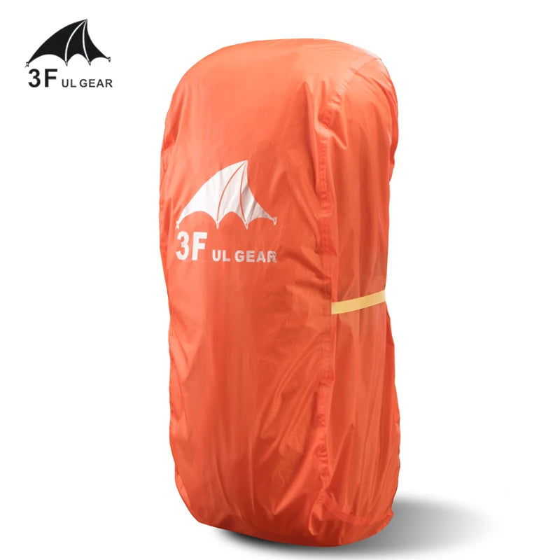 3F UL GEAR Rain Cover 20-85L Outdoor Mountaineering Backpack Mountaineering Dust Bag 15D 210T Silicon Coated Backpack Cover himalipasal