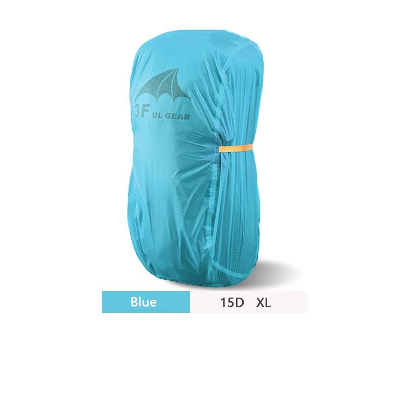 85l backpack rain cover 3F UL GEAR Rain Cover 20-85L Outdoor Mountaineering Backpack Mountaineering  Dust Bag 15D 210T Silicon Coated Backpack Cover