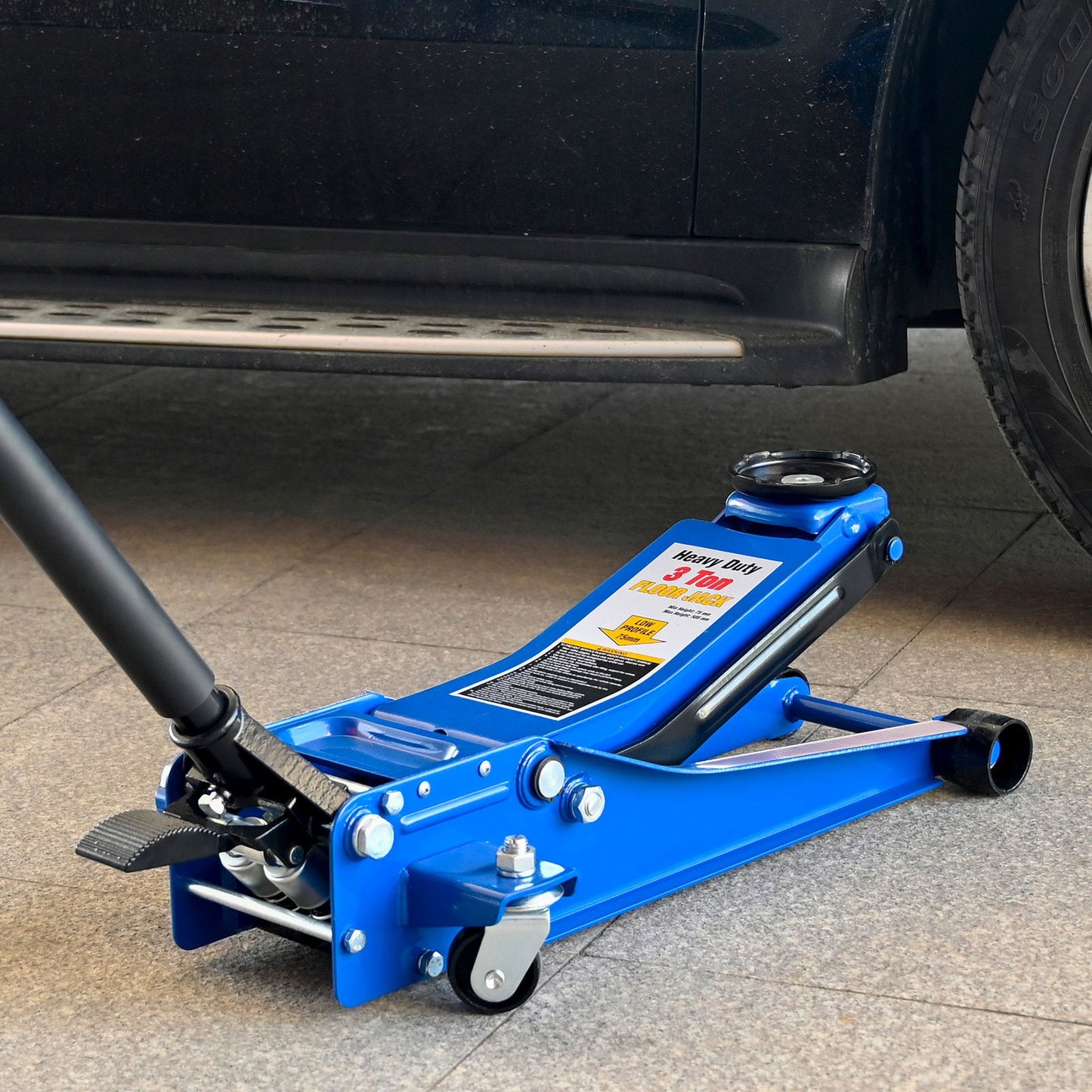 3T Heavy Duty Horizontal Double Pump Floor Jack Foot Model himalipasal