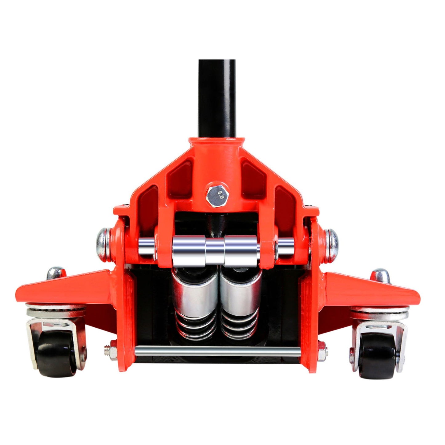 3t Low Profile Jack, Red and Black, Ultra Low Floor Jack with Dual Pistons Quick Lift Pump, Car Jack Hydraulic AutoLifts for Home Garage, Truck Jack Hydraulic Lifting range 3.3"-19.7" himalipasal