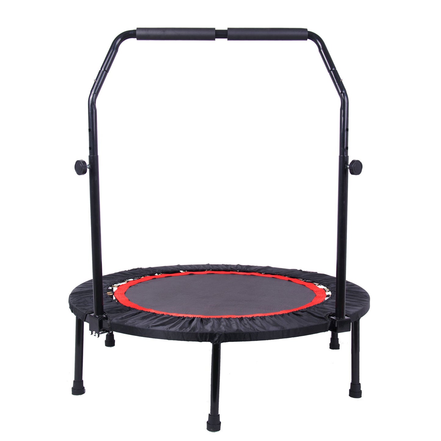 40 Inch Mini Exercise Trampoline for Adults or Kids Indoor Fitness Rebounder Trampoline with Safety Pad Max. Load 300LBS himalipasal