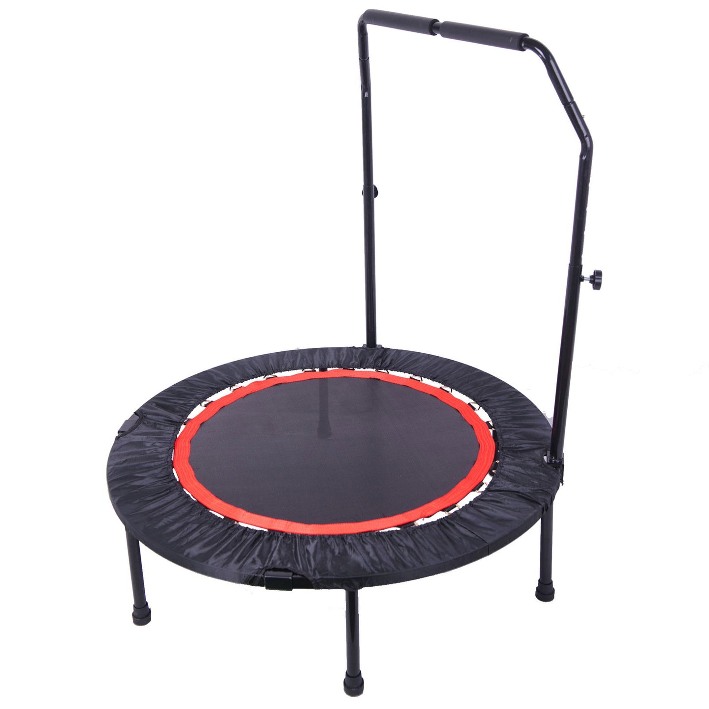 40 Inch Mini Exercise Trampoline for Adults or Kids Indoor Fitness Rebounder Trampoline with Safety Pad Max. Load 300LBS himalipasal