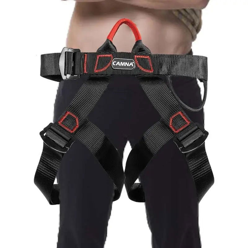 Anti-Fall Safety Belt Adjustable Harness for Outdoor Activities Half-Body Climbing Mountain Work Tools Altitude Climbing himalipasal