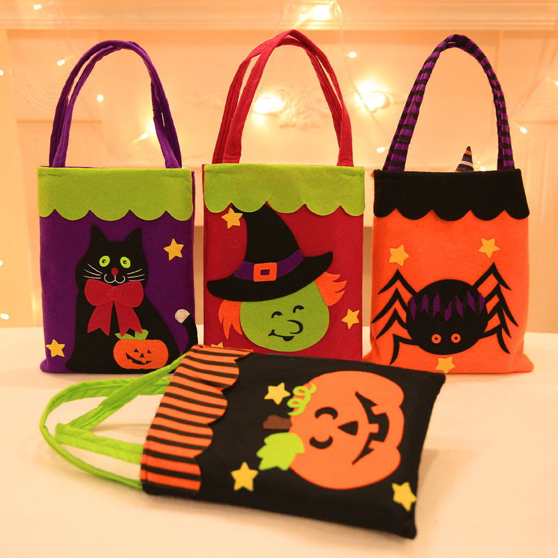 Assorted 2-Piece Halloween Element Handbags himalipasal