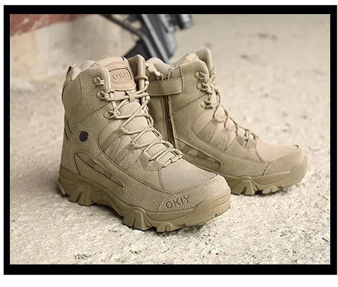 Autumn Fashion Thick Sole Men Boots Hunting Trekking Camping Mountaineering Shoes High Quality Boots Botines 2023 himalipasal