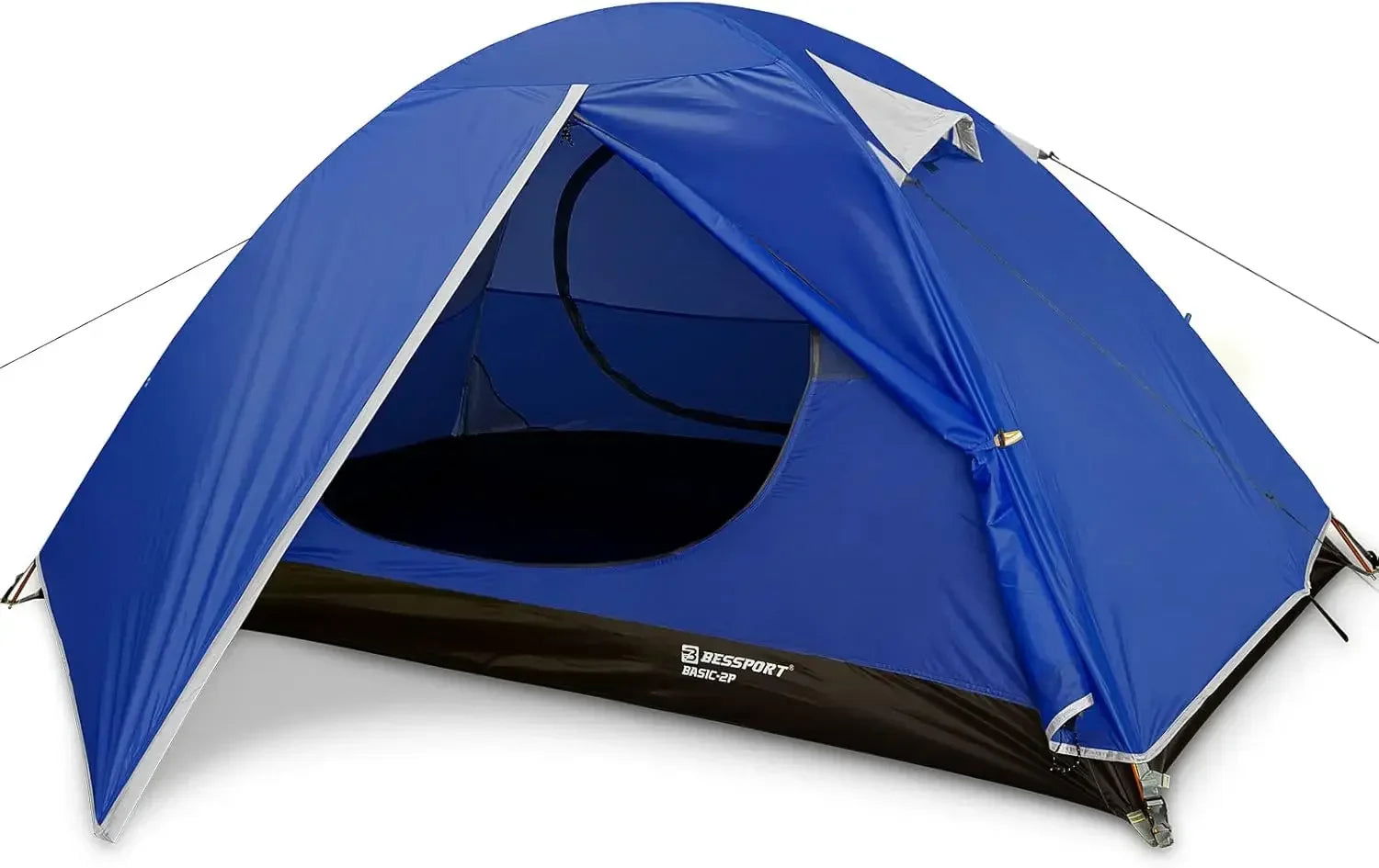 bessport 2 person tent Bessport Camping Tent Waterproof Two Doors Backpacking Tent Easy Setup  Lightweight Outdoor Hiking Mountaineering Travel