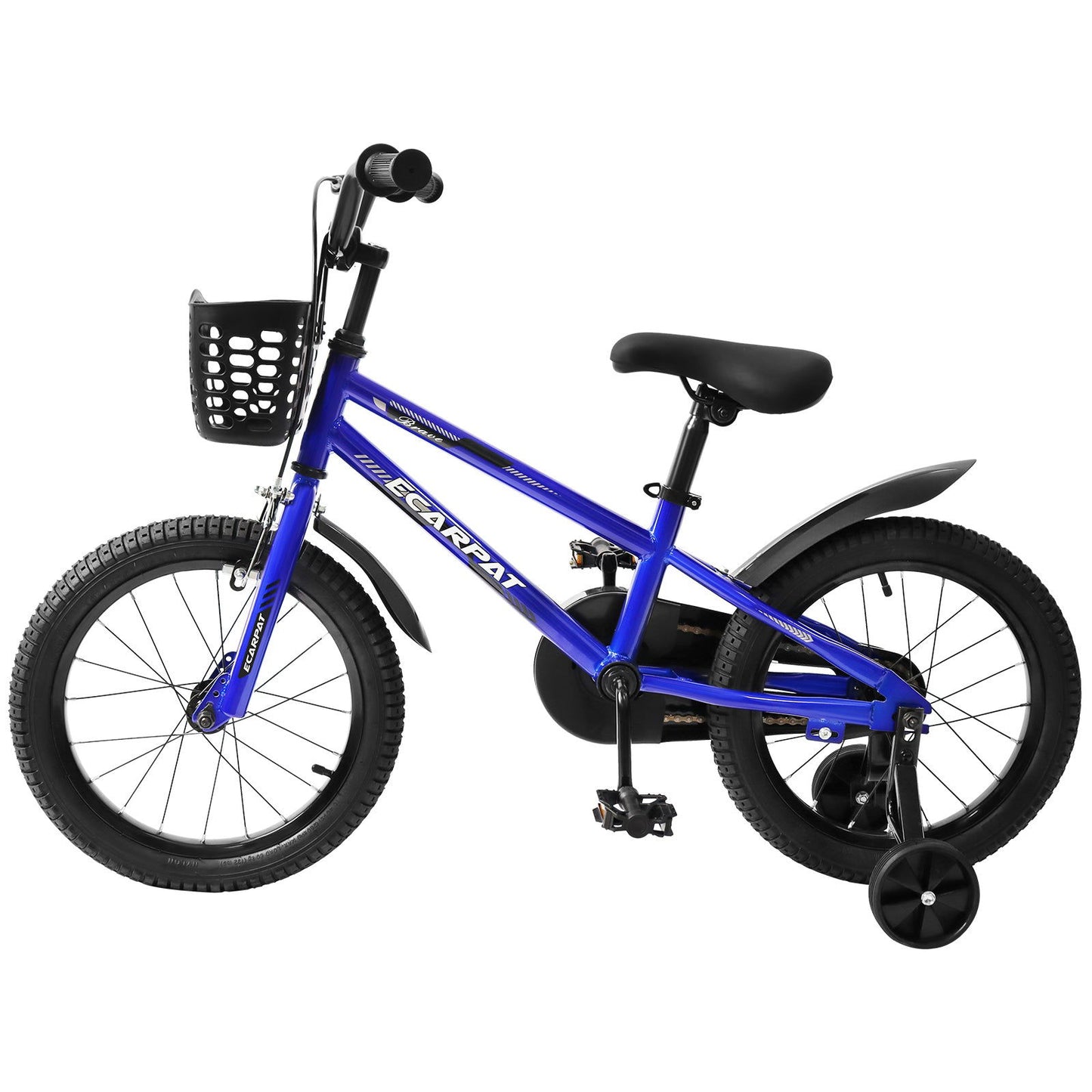 C16111A Kids Bike 16 inch for Boys & Girls with Training Wheels, Freestyle Kids' Bicycle with Bell,Basket and fender. himalipasal