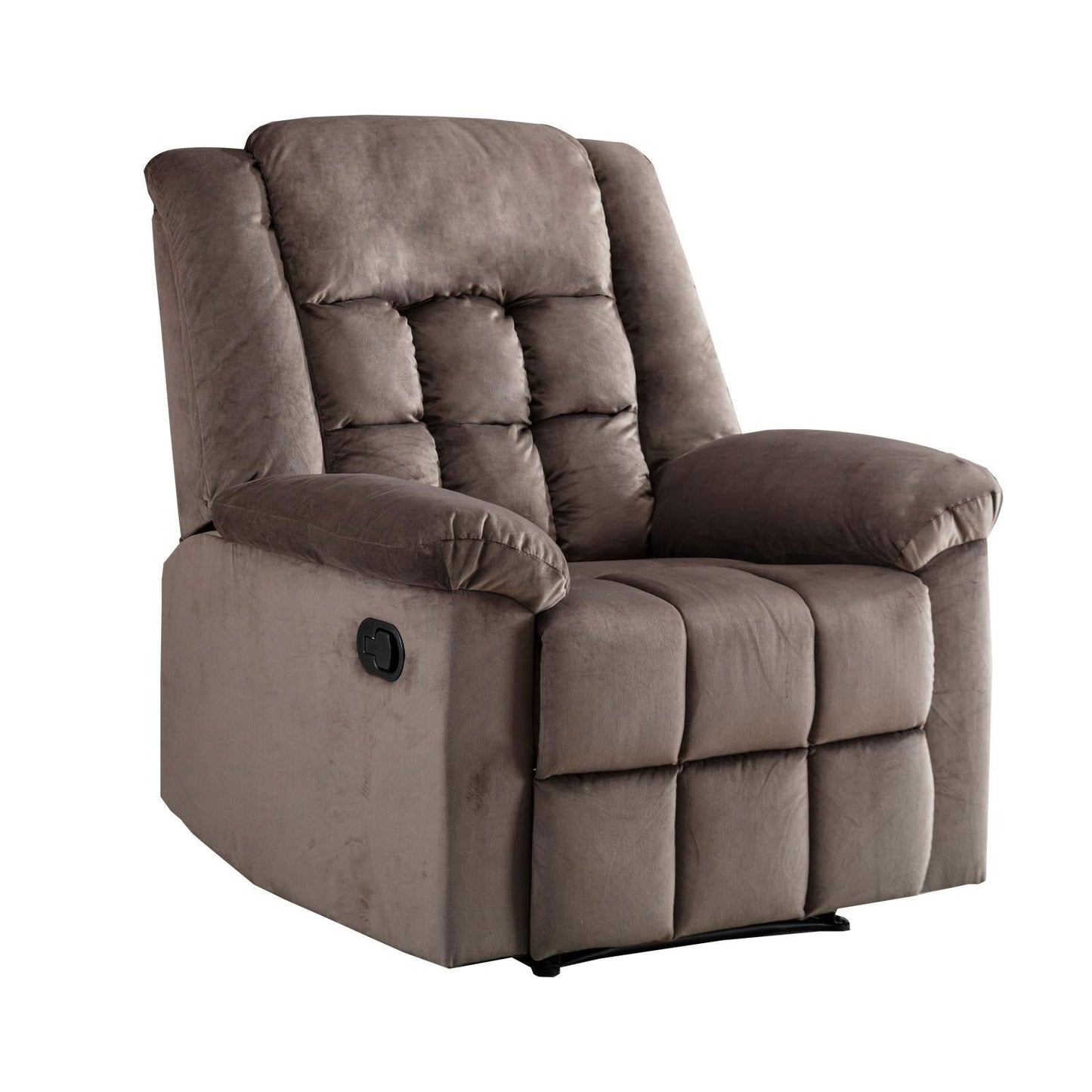 Classic Manual Recliner with Soft Padded Headrest and Armrest, Wonderful Chair&Sofa for Living Room and Bed Room himalipasal