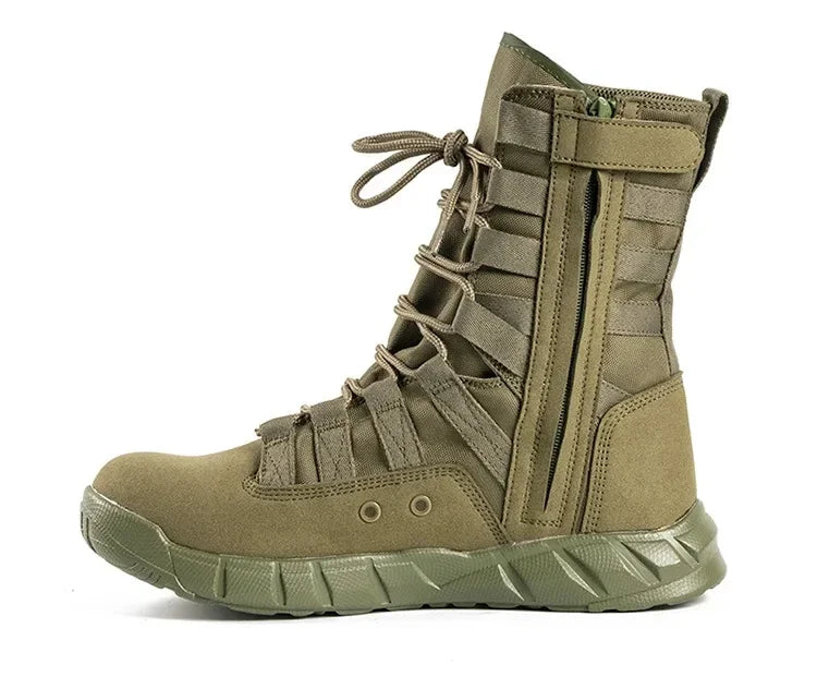 Combat Boot Green Desert Brown Boot Lightweight Training Boots Hiking Boots For Man Tactical Boots Bota Masculina himalipasal