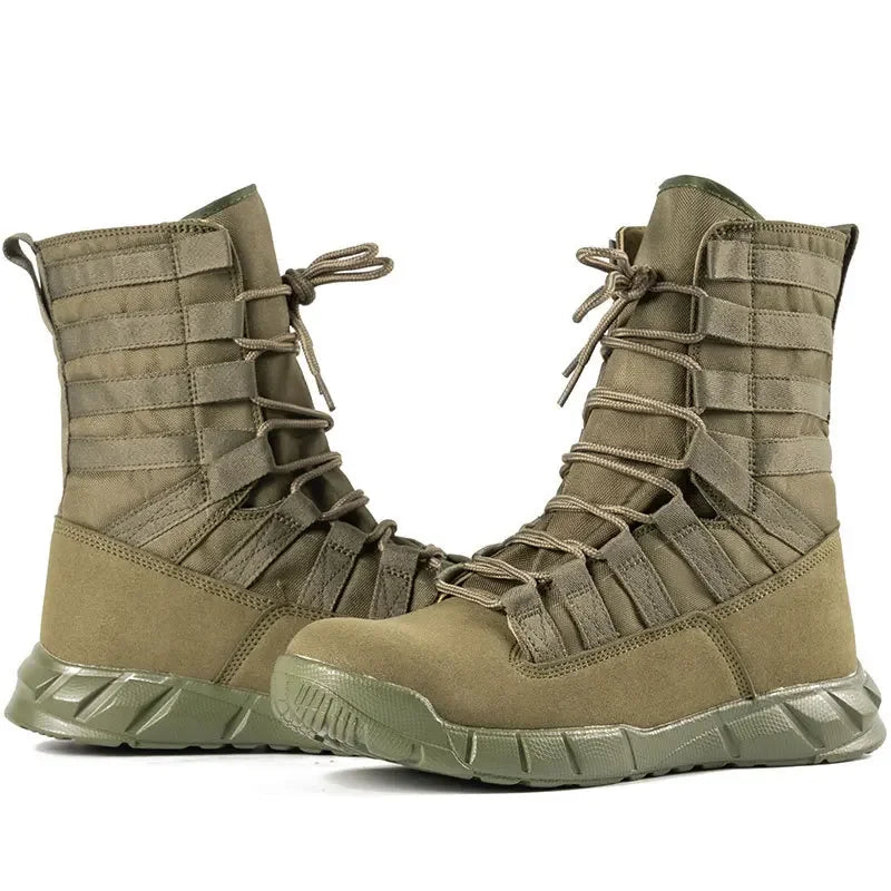 Combat Boot Green Desert Brown Boot Lightweight Training Boots Hiking Boots For Man Tactical Boots Bota Masculina himalipasal