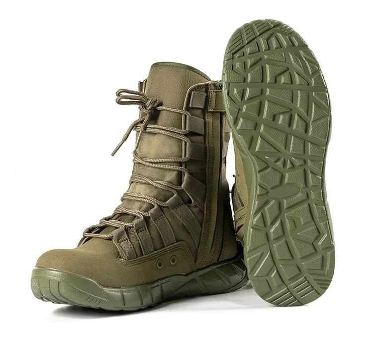 Combat Boot Green Desert Brown Boot Lightweight Training Boots Hiking Boots For Man Tactical Boots Bota Masculina himalipasal