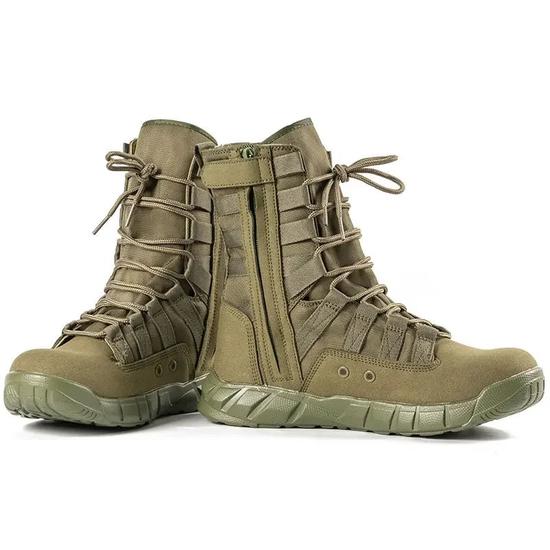 Combat Boot Green Desert Brown Boot Lightweight Training Boots Hiking Boots For Man Tactical Boots Bota Masculina himalipasal