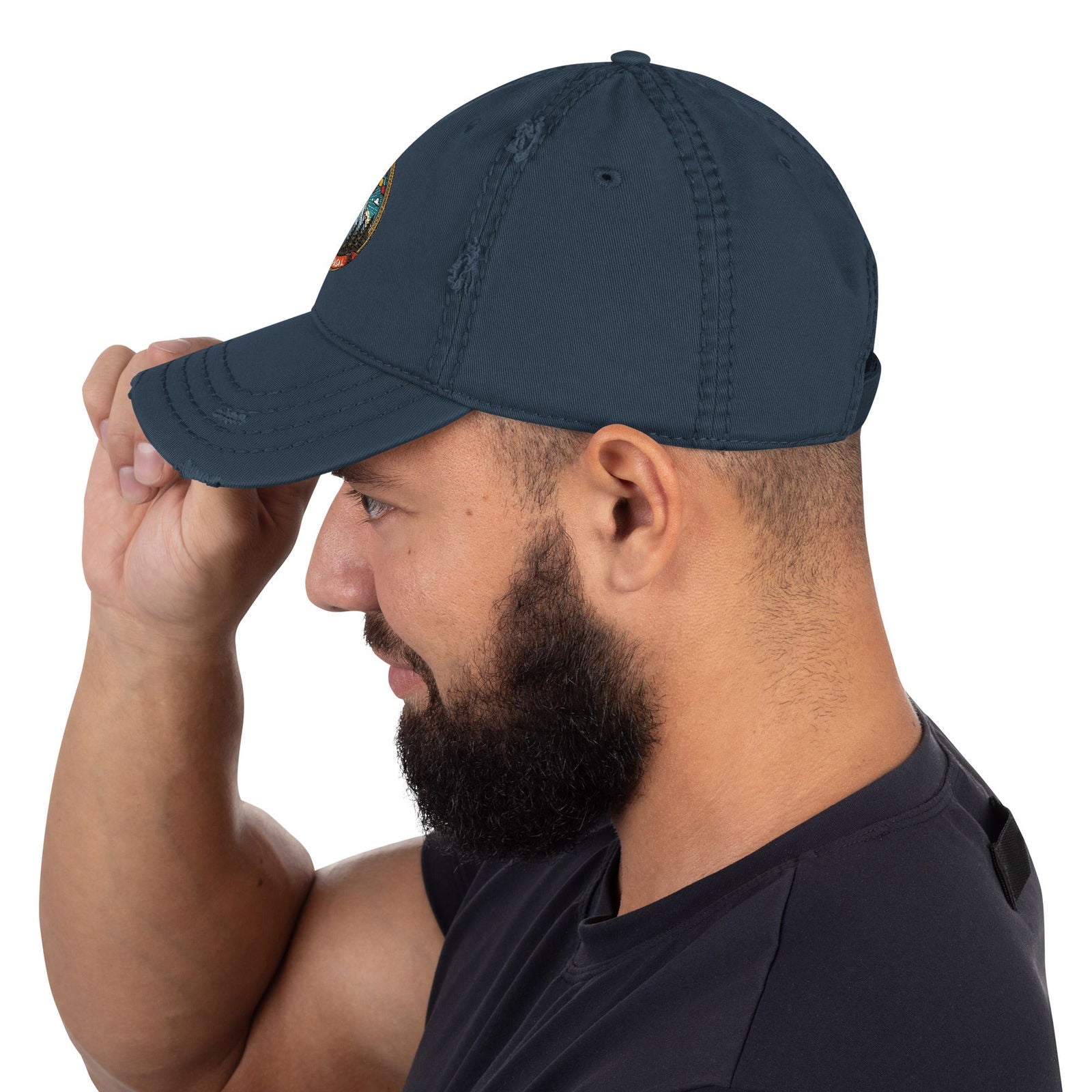 Distressed Dad Hat himalipasal