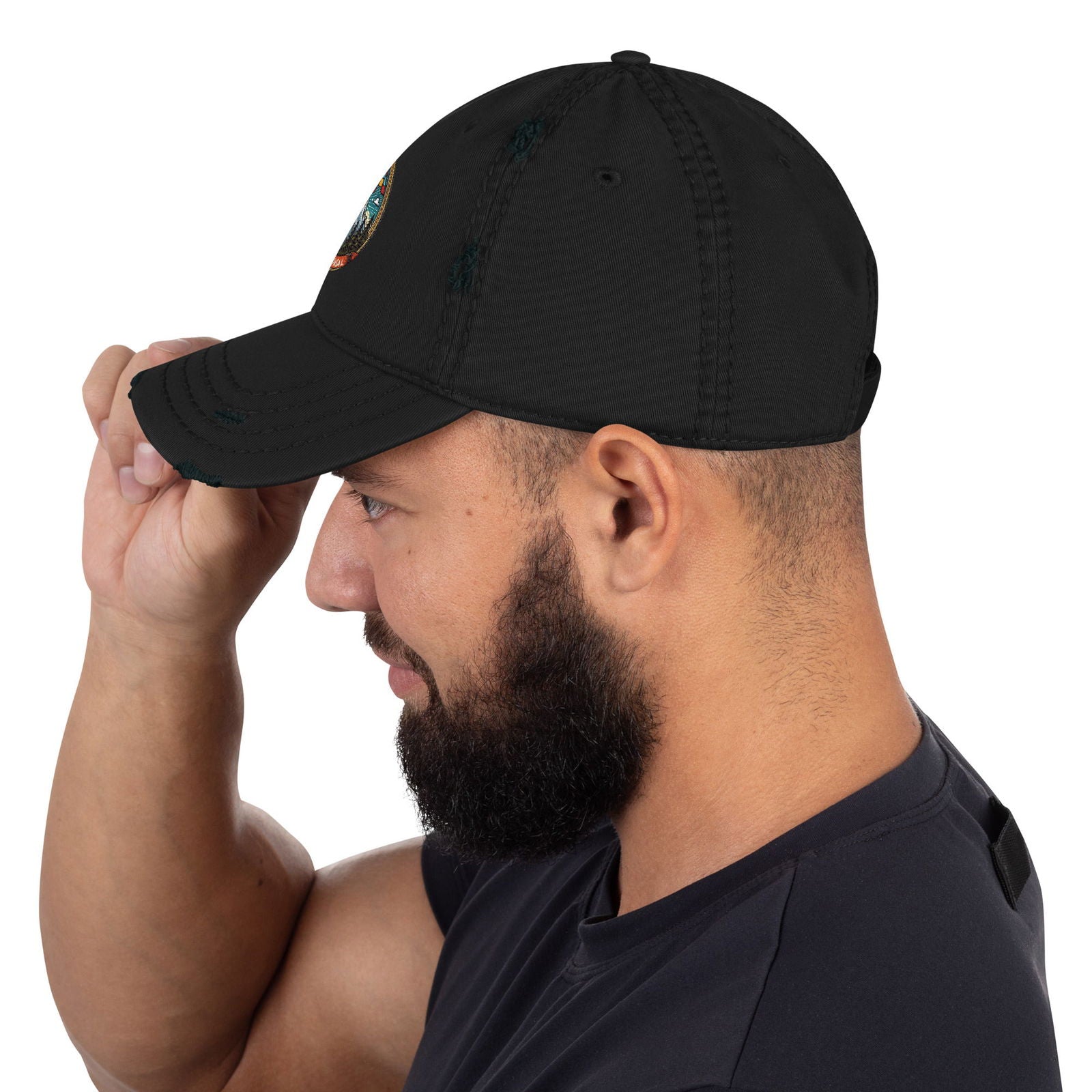 Distressed Dad Hat himalipasal