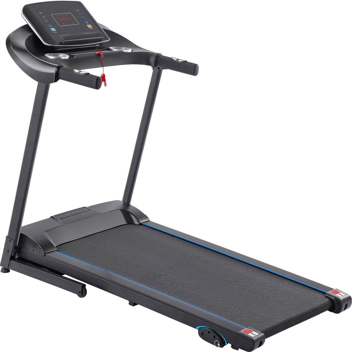 Electric Motorized Treadmill with Audio Speakers, Max. 10 MPH and Incline for Home Gym himalipasal